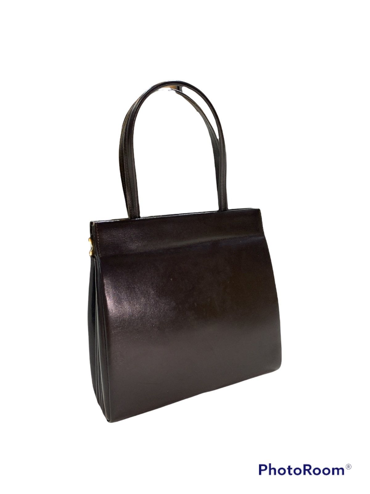 Lancel × Vintage VINTAGE 1960s LANCEL LEATHER BAG TOP HANDLE Size ONE SIZE - 1 Thumbnail