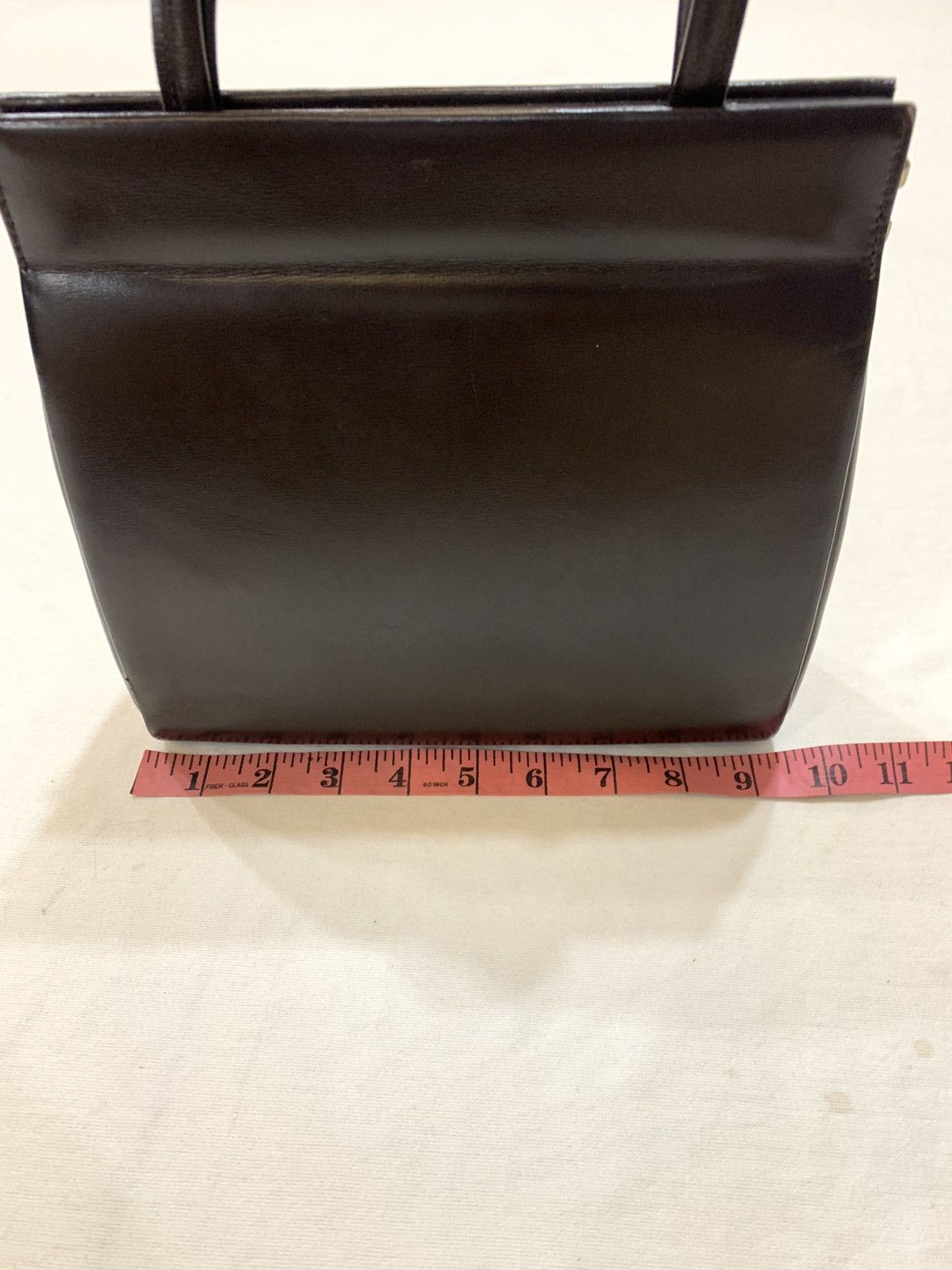 Lancel × Vintage VINTAGE 1960s LANCEL LEATHER BAG TOP HANDLE Size ONE SIZE - 11 Thumbnail