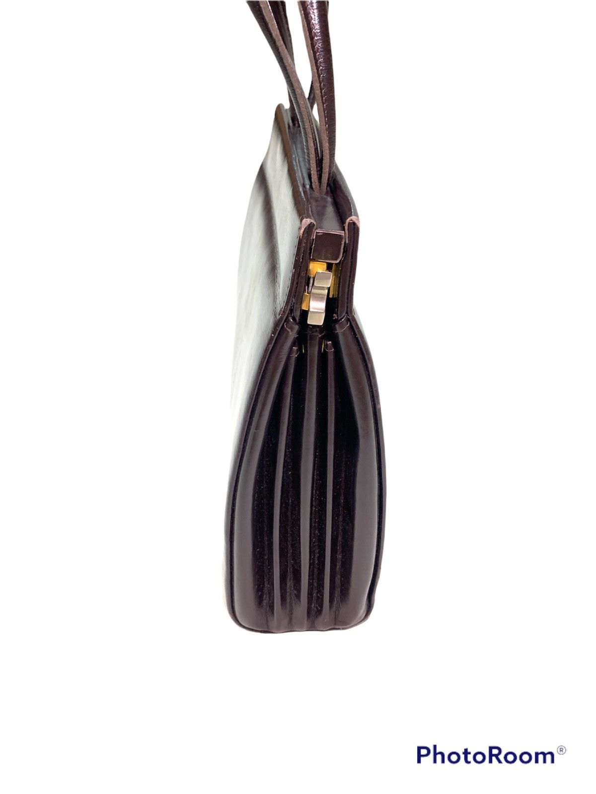 Lancel × Vintage VINTAGE 1960s LANCEL LEATHER BAG TOP HANDLE Size ONE SIZE - 3 Thumbnail