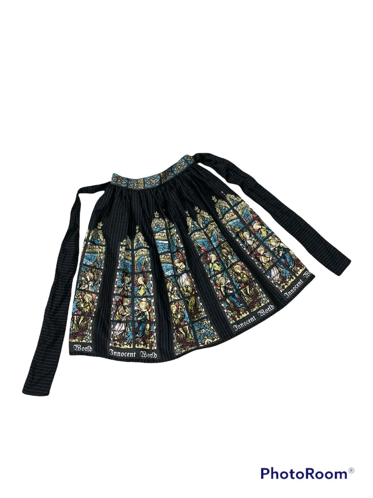 Japanese Brand INNOCENT WORLD AVE MARIA STAINED GLASS MOTIVE SKIRT Size US 28 / EU 44 - 1 Thumbnail