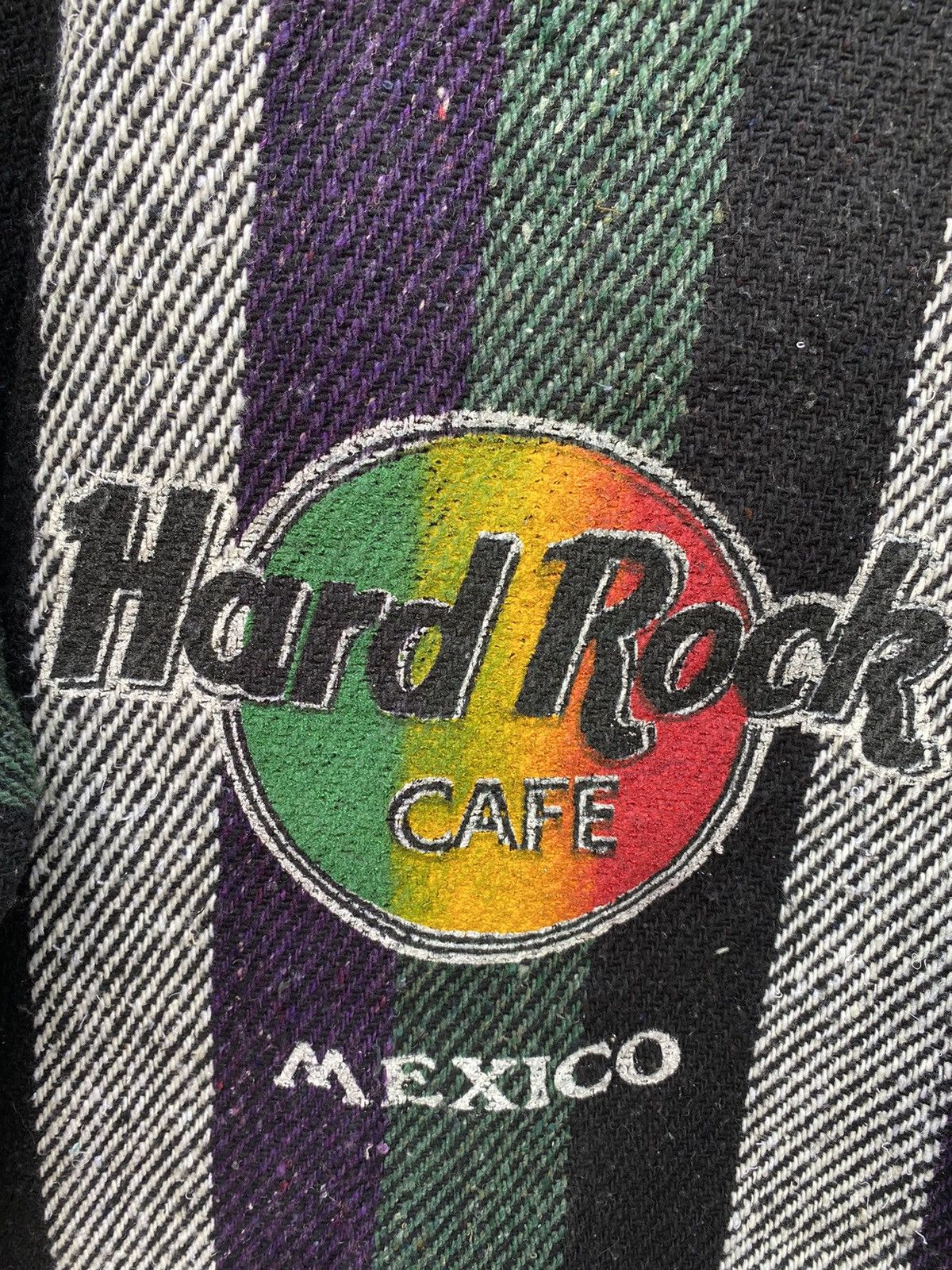 Hard Rock Cafe Rare Vintage Hard Rock Cafe Mexico reggae wool hoodies Size US XL / EU 56 / 4 - 4 Thumbnail
