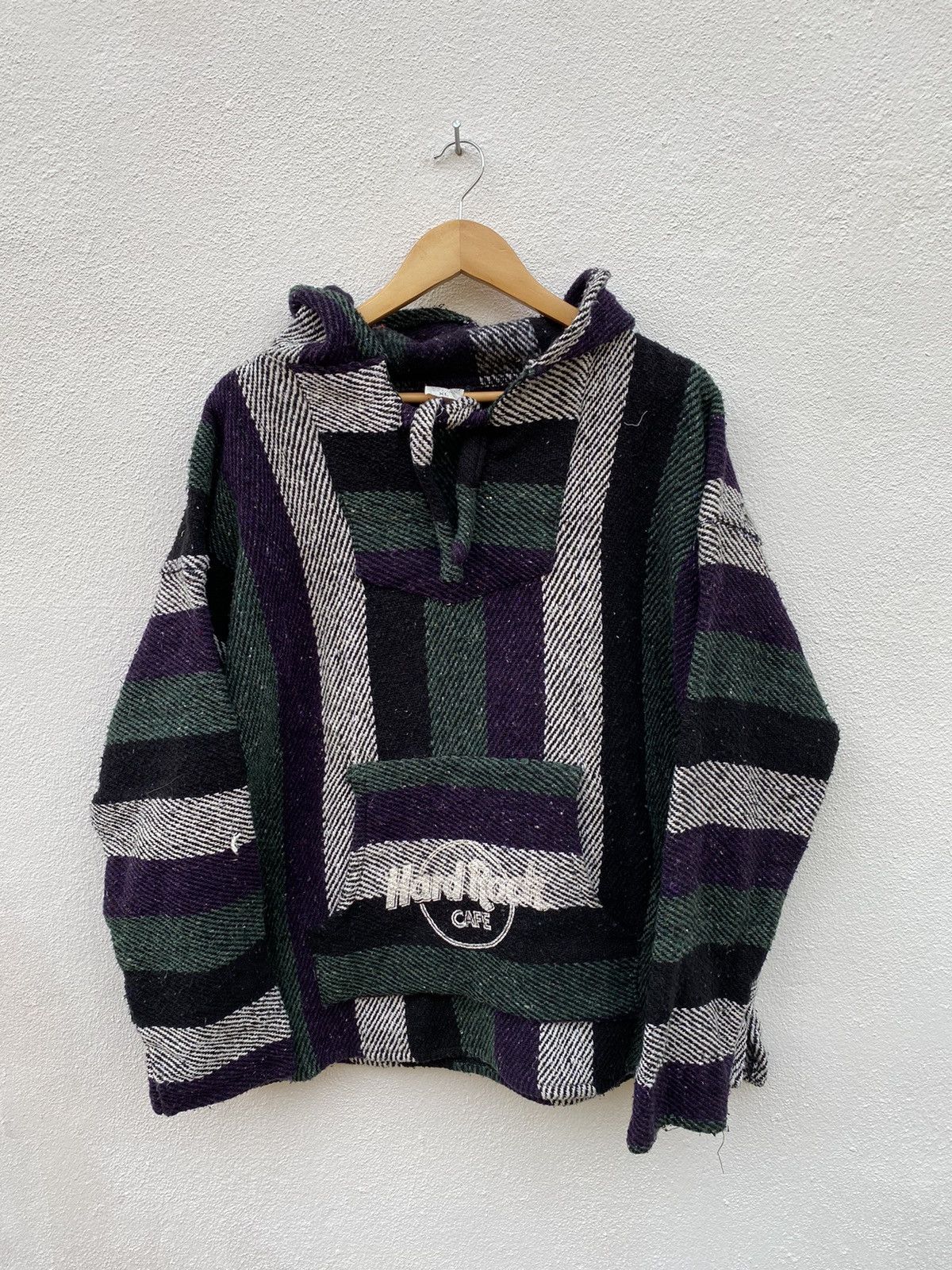 Hard Rock Cafe Rare Vintage Hard Rock Cafe Mexico reggae wool hoodies Size US XL / EU 56 / 4 - 2 Thumbnail