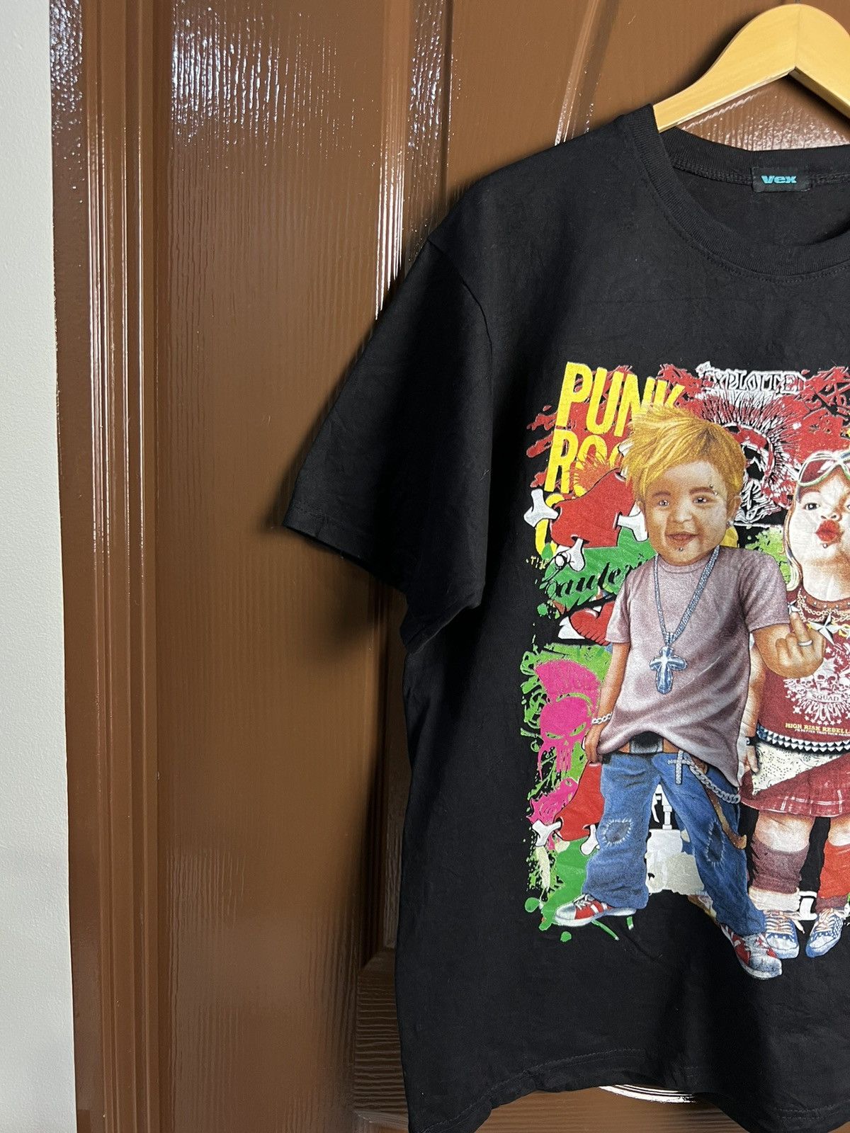 Cartoon Network 🔥Rare Big Front Back Printed Punk Fuck Tees Size US M / EU 48-50 / 2 - 3 Thumbnail
