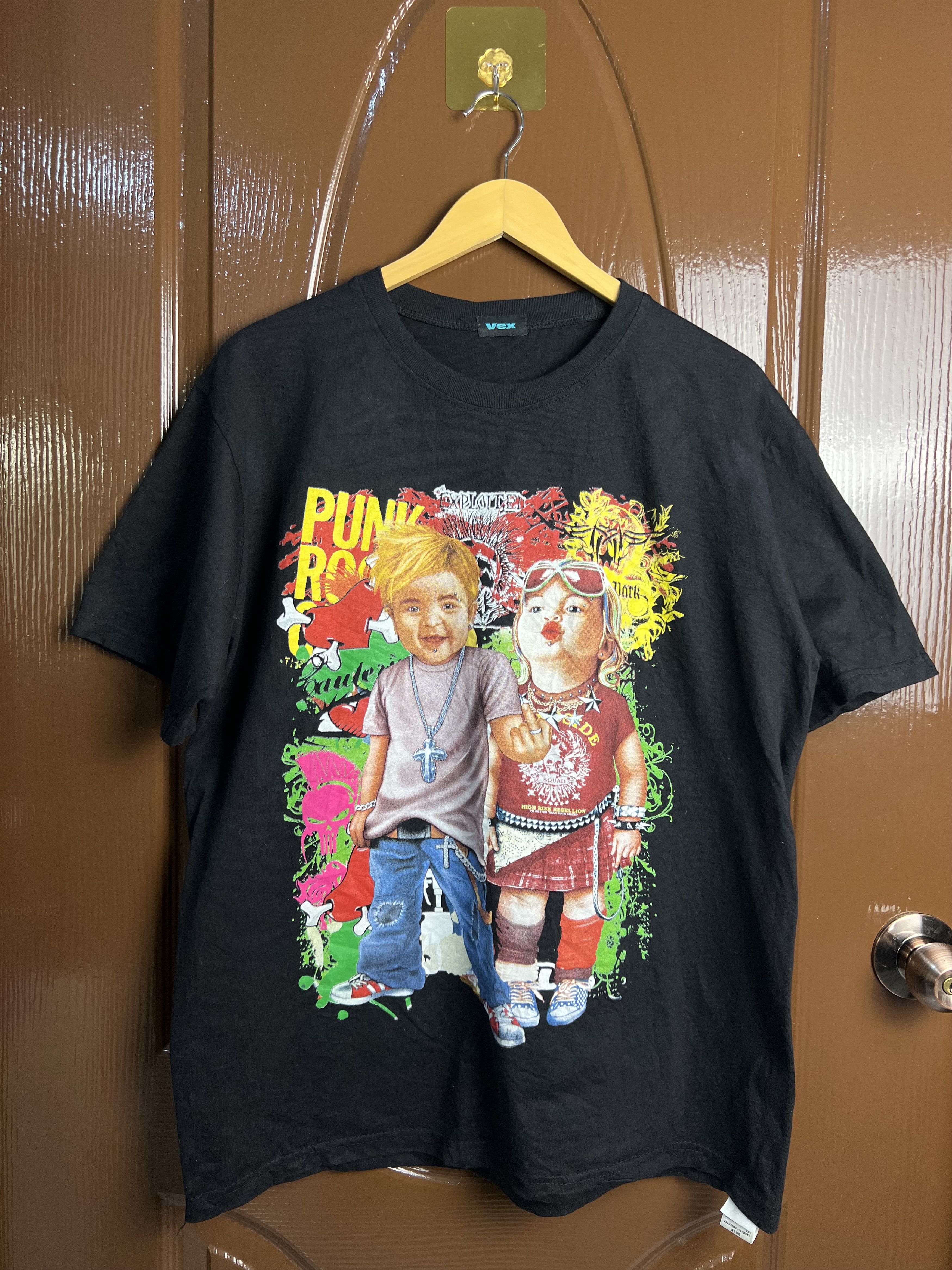 Cartoon Network 🔥Rare Big Front Back Printed Punk Fuck Tees Size US M / EU 48-50 / 2 - 12 Thumbnail