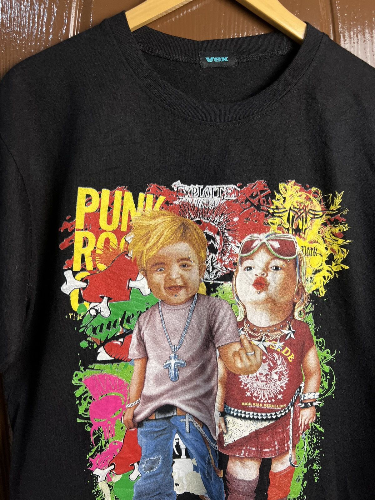 Cartoon Network 🔥Rare Big Front Back Printed Punk Fuck Tees Size US M / EU 48-50 / 2 - 5 Thumbnail