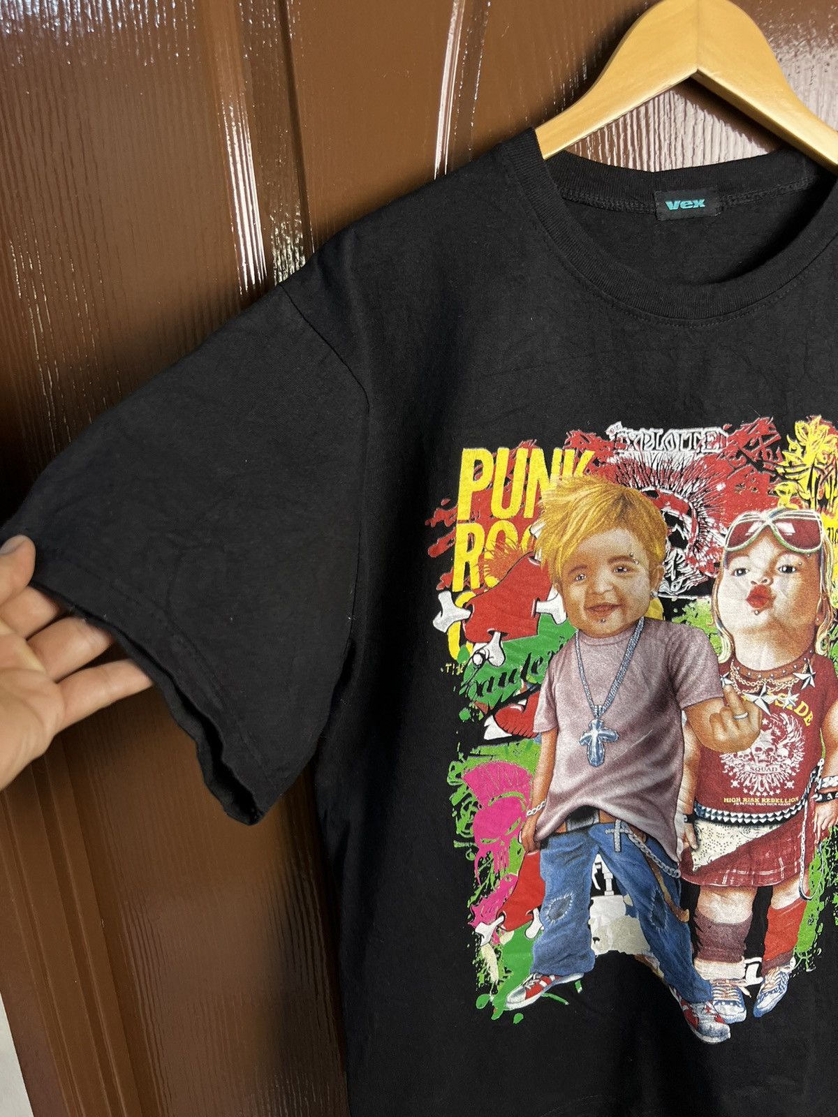 Cartoon Network 🔥Rare Big Front Back Printed Punk Fuck Tees Size US M / EU 48-50 / 2 - 6 Thumbnail