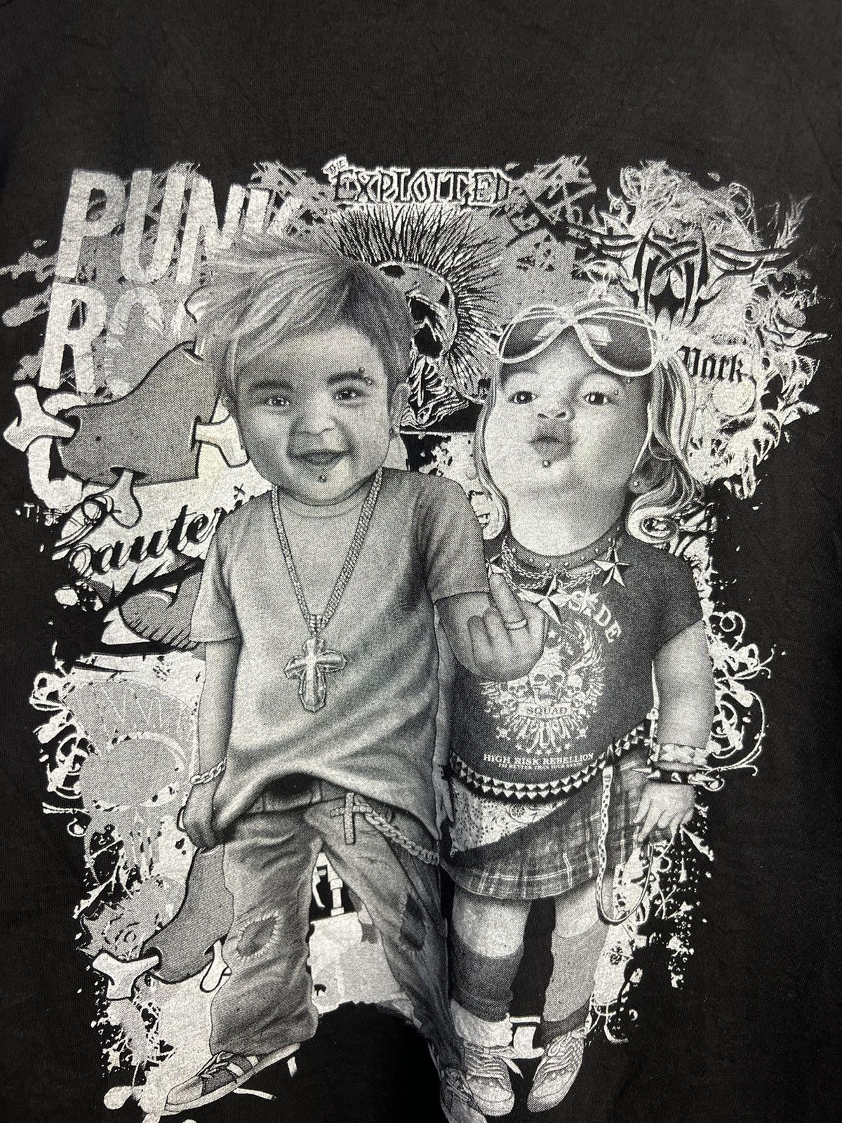 Cartoon Network 🔥Rare Big Front Back Printed Punk Fuck Tees Size US M / EU 48-50 / 2 - 8 Thumbnail