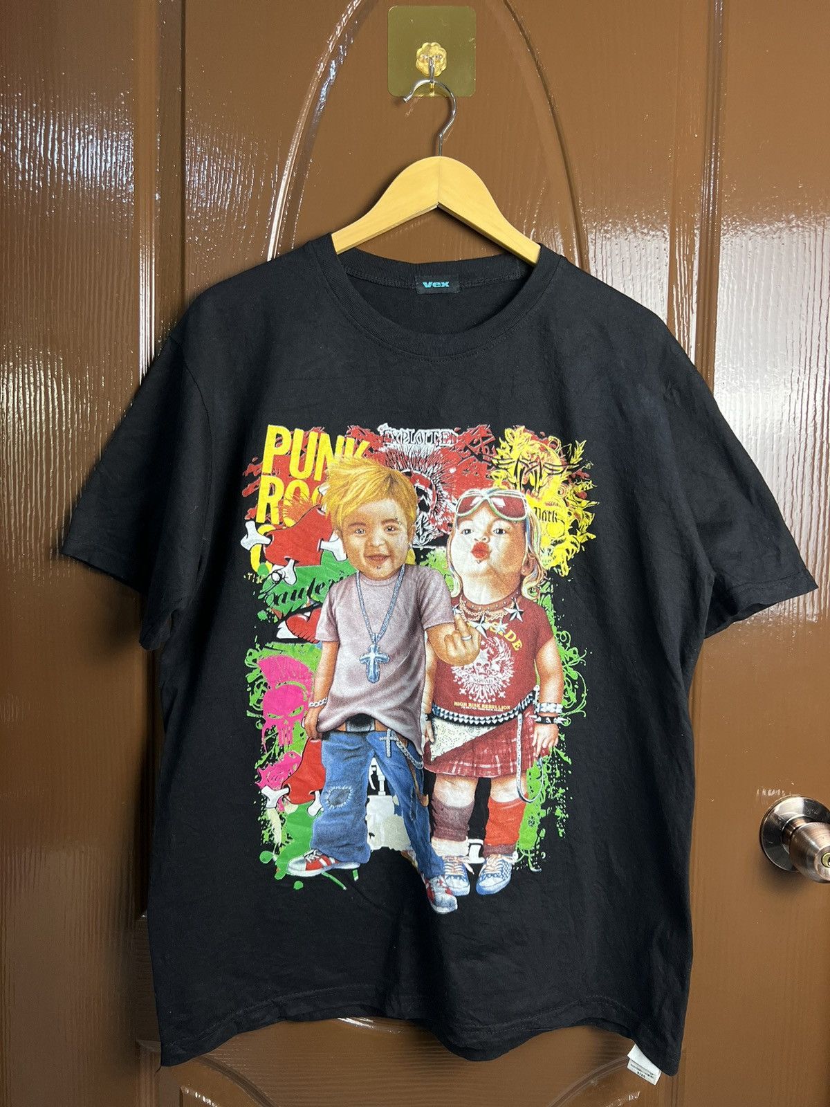 Cartoon Network 🔥Rare Big Front Back Printed Punk Fuck Tees Size US M / EU 48-50 / 2 - 1 Thumbnail