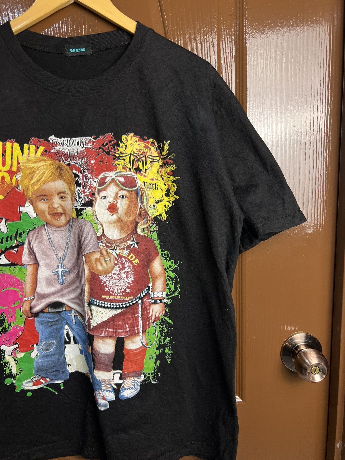 Cartoon Network 🔥Rare Big Front Back Printed Punk Fuck Tees Size US M / EU 48-50 / 2 - 6 Thumbnail