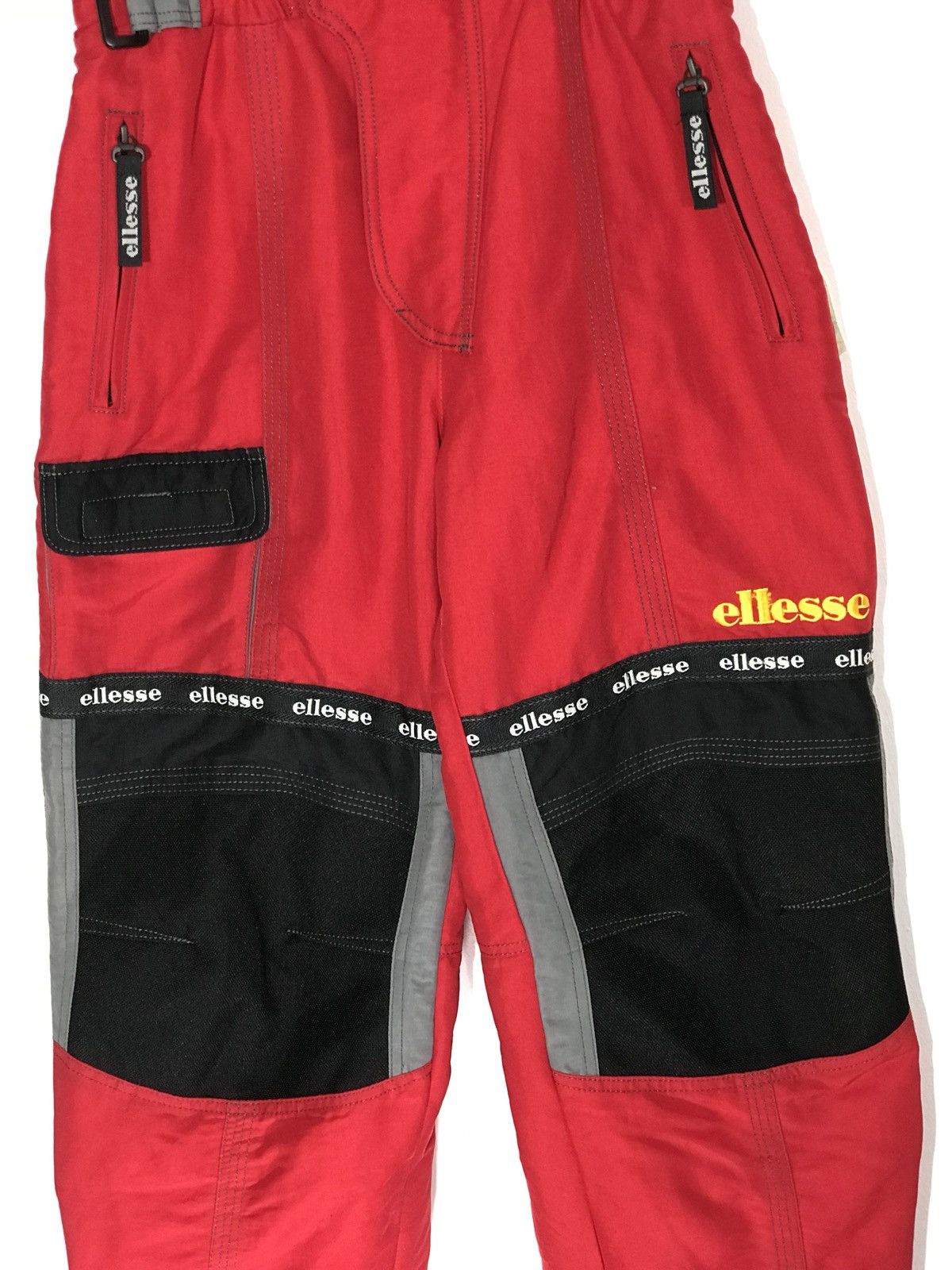 Ellesse × Vintage Ellesse Vertical Dive Big Logo Overall Ski Pant Size US 28 / EU 44 - 3 Thumbnail
