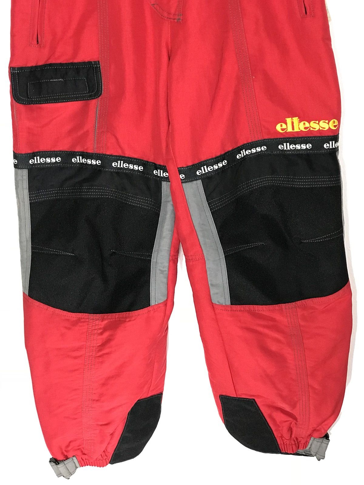 Ellesse × Vintage Ellesse Vertical Dive Big Logo Overall Ski Pant Size US 28 / EU 44 - 4 Thumbnail
