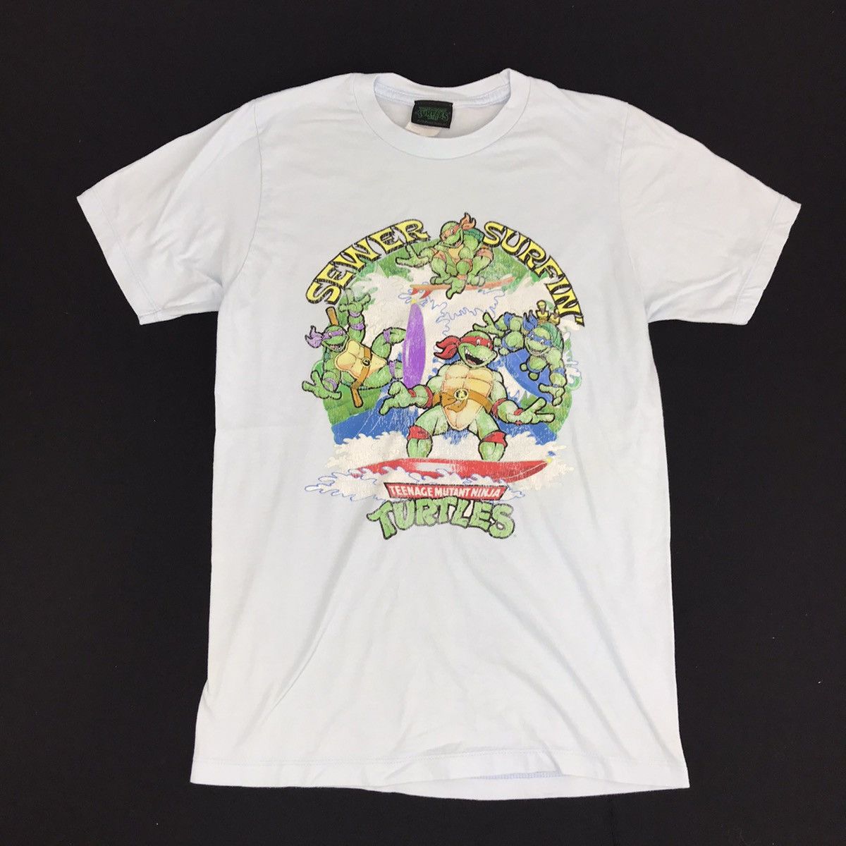 Cartoon Network Ninja Turtles Movie Film Cartoon Tee Nice Graphic Screen Size US S / EU 44-46 / 1 - 1 Thumbnail
