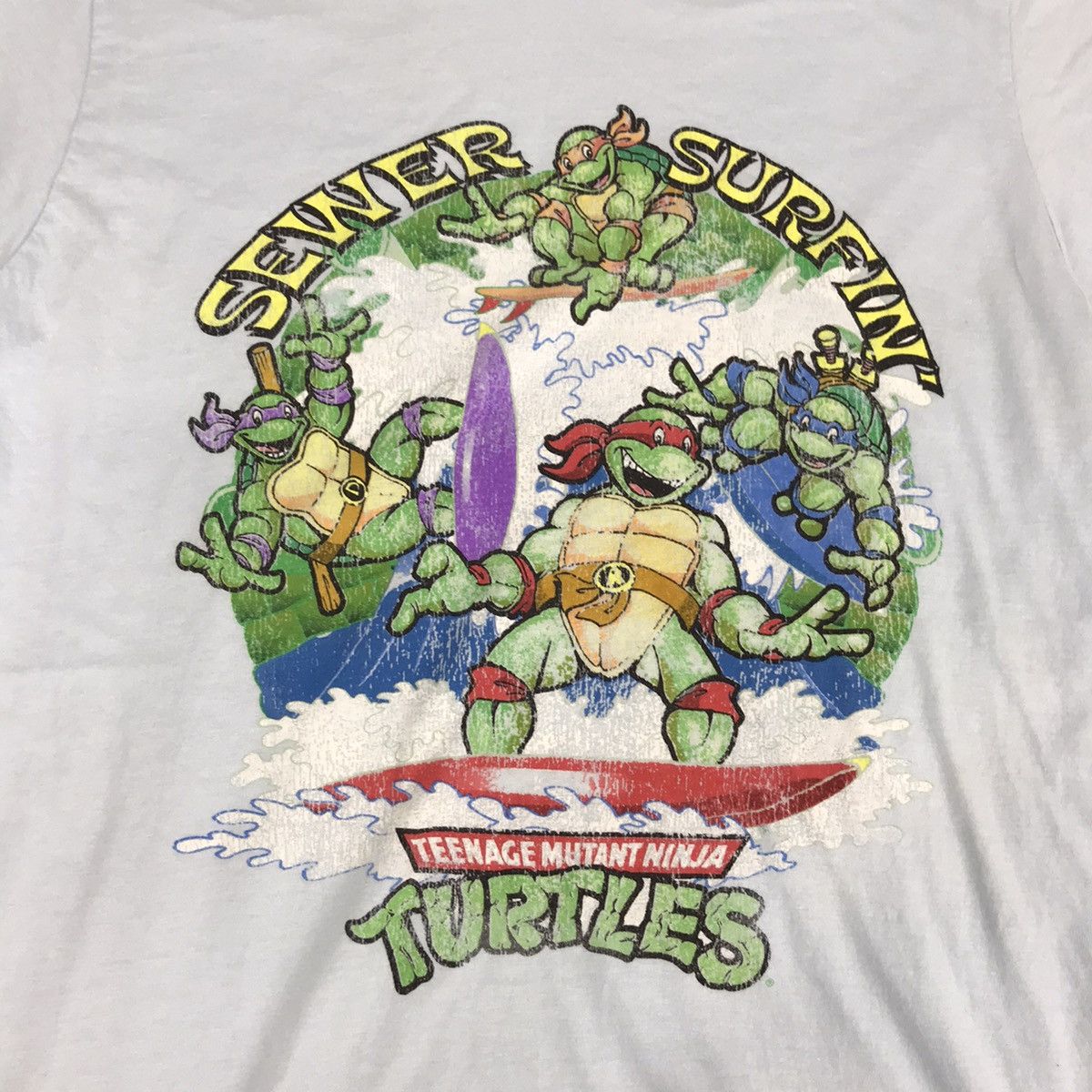 Cartoon Network Ninja Turtles Movie Film Cartoon Tee Nice Graphic Screen Size US S / EU 44-46 / 1 - 2 Thumbnail