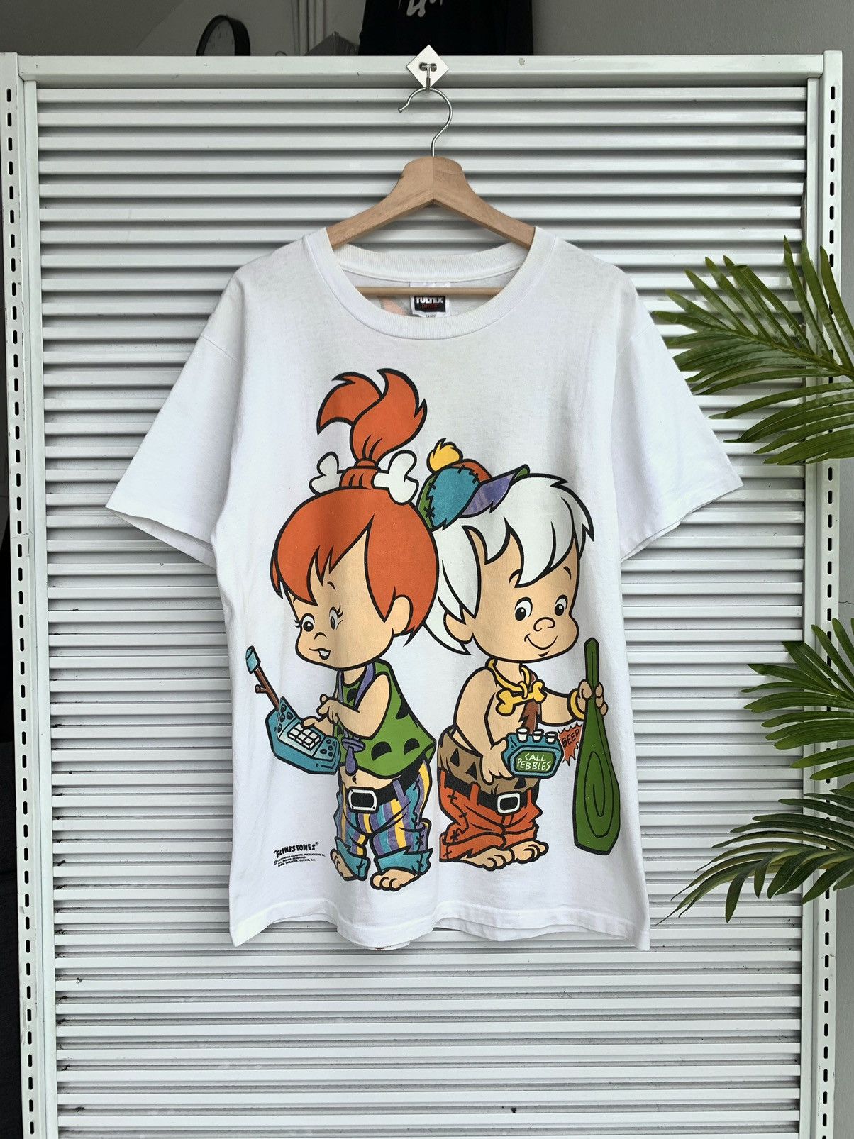 Cravate Les Pierrafeu (Flintstones) - Tie Rack Unlimited - 1993 Suède - 100% Soie