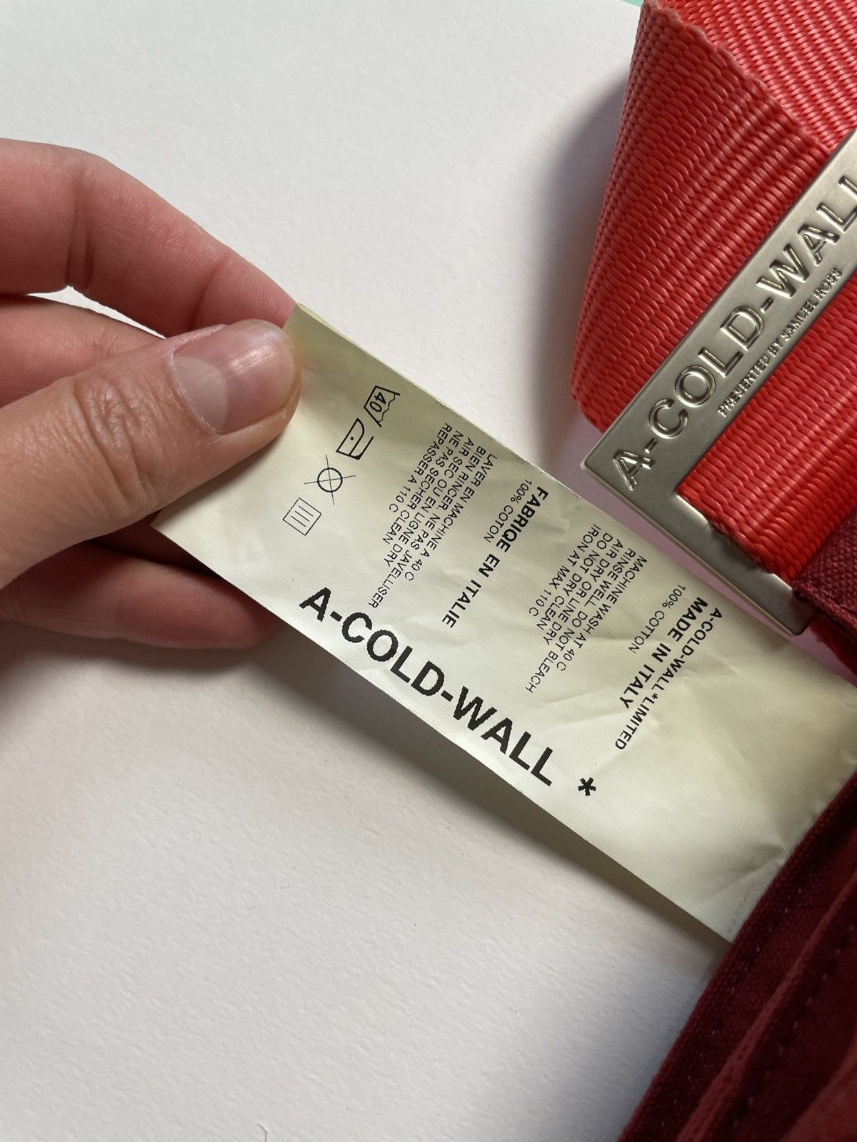 A-COLD-WALL* Tri Pocket Utility Holster Bag Size ONE SIZE - 6 Thumbnail