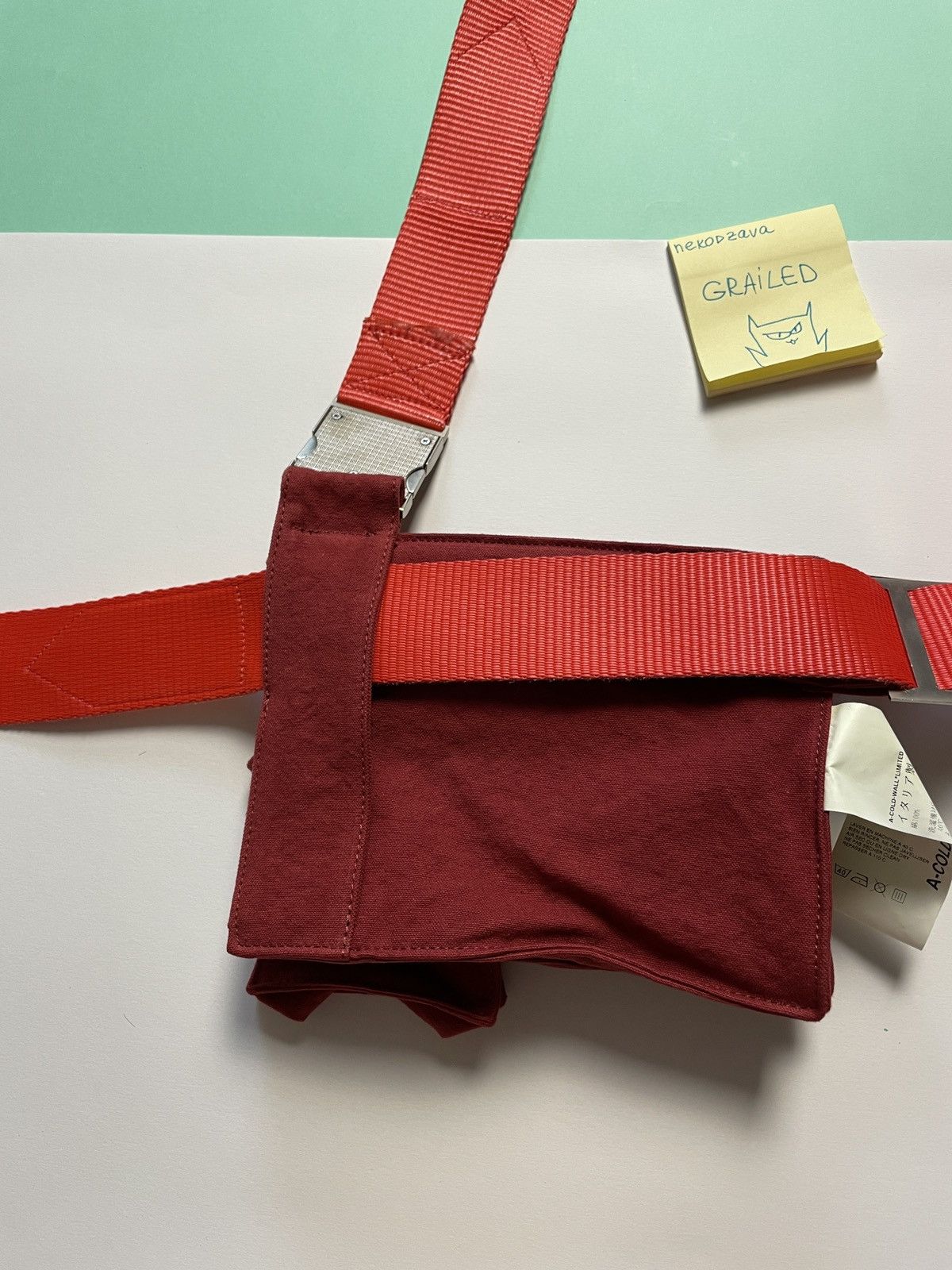 A-COLD-WALL* Tri Pocket Utility Holster Bag Size ONE SIZE - 11 Thumbnail