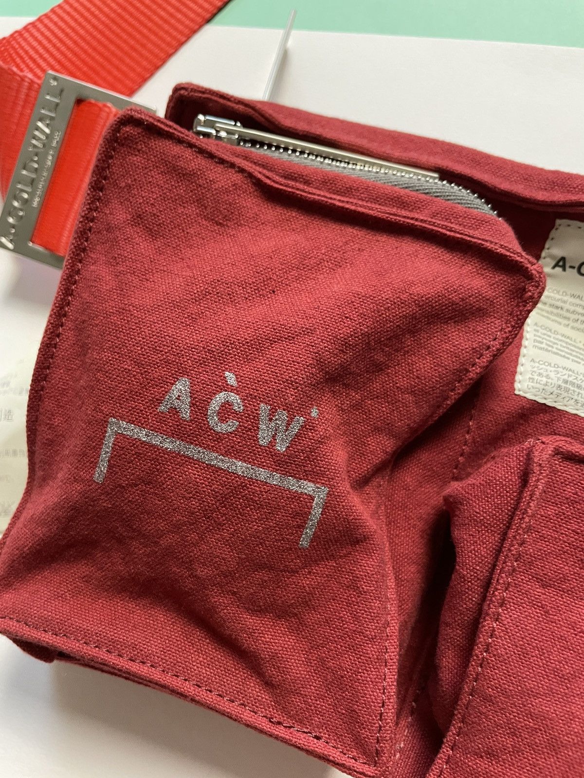 A-COLD-WALL* Tri Pocket Utility Holster Bag Size ONE SIZE - 7 Thumbnail