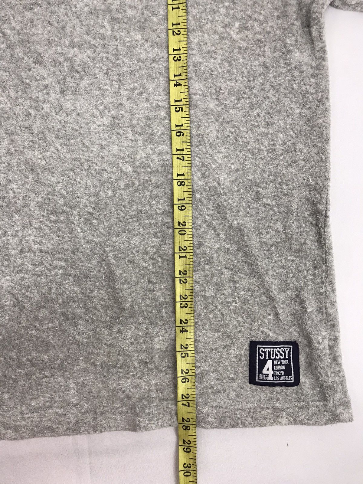 Stussy Vintage Stussy Made in Usa Big No 4 Logo Skateboard Tee Size US L / EU 52-54 / 3 - 5 Thumbnail