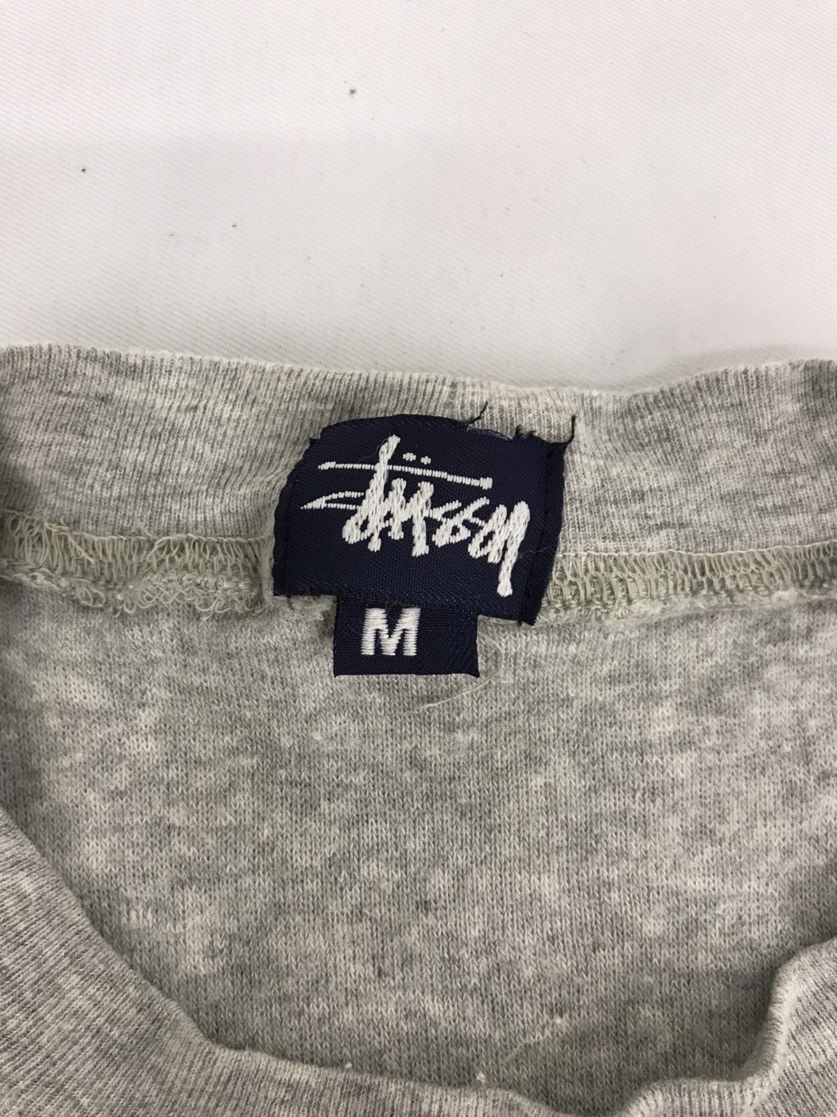 Stussy Vintage Stussy Made in Usa Big No 4 Logo Skateboard Tee Size US L / EU 52-54 / 3 - 3 Thumbnail