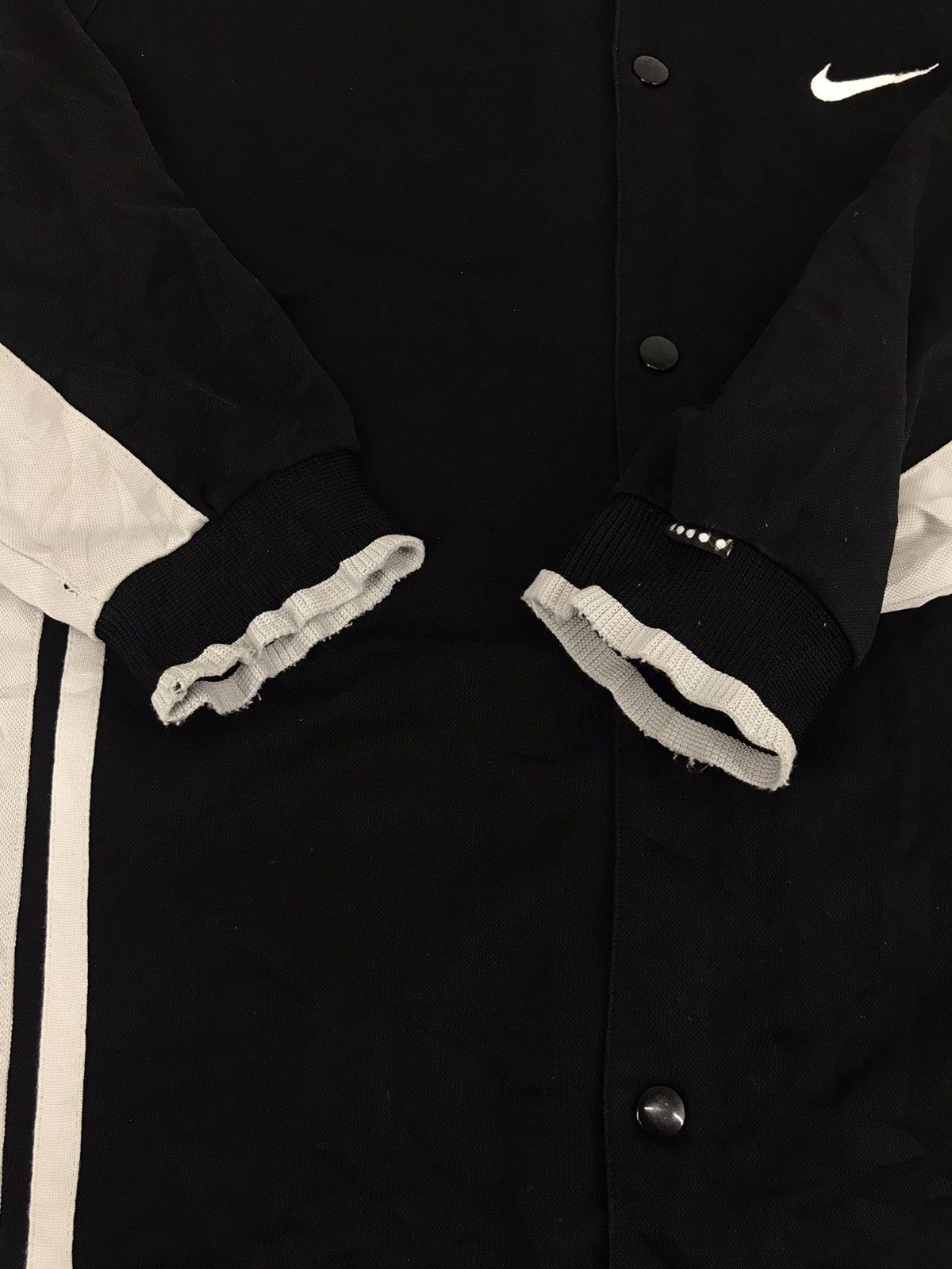 Nike Vintage 90s Nike Team Swoosh Logo Sweatshirt Jacket Size US XL / EU 56 / 4 - 4 Thumbnail