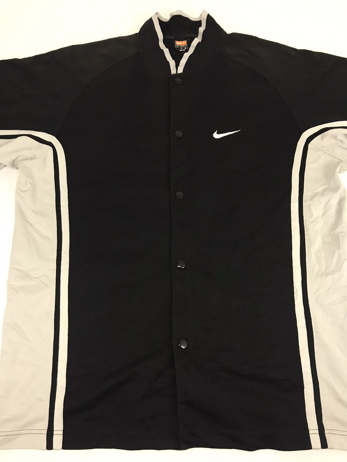 Nike Vintage 90s Nike Team Swoosh Logo Sweatshirt Jacket Size US XL / EU 56 / 4 - 2 Thumbnail