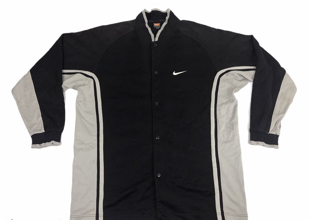 Nike Vintage 90s Nike Team Swoosh Logo Sweatshirt Jacket Size US XL / EU 56 / 4 - 1 Thumbnail