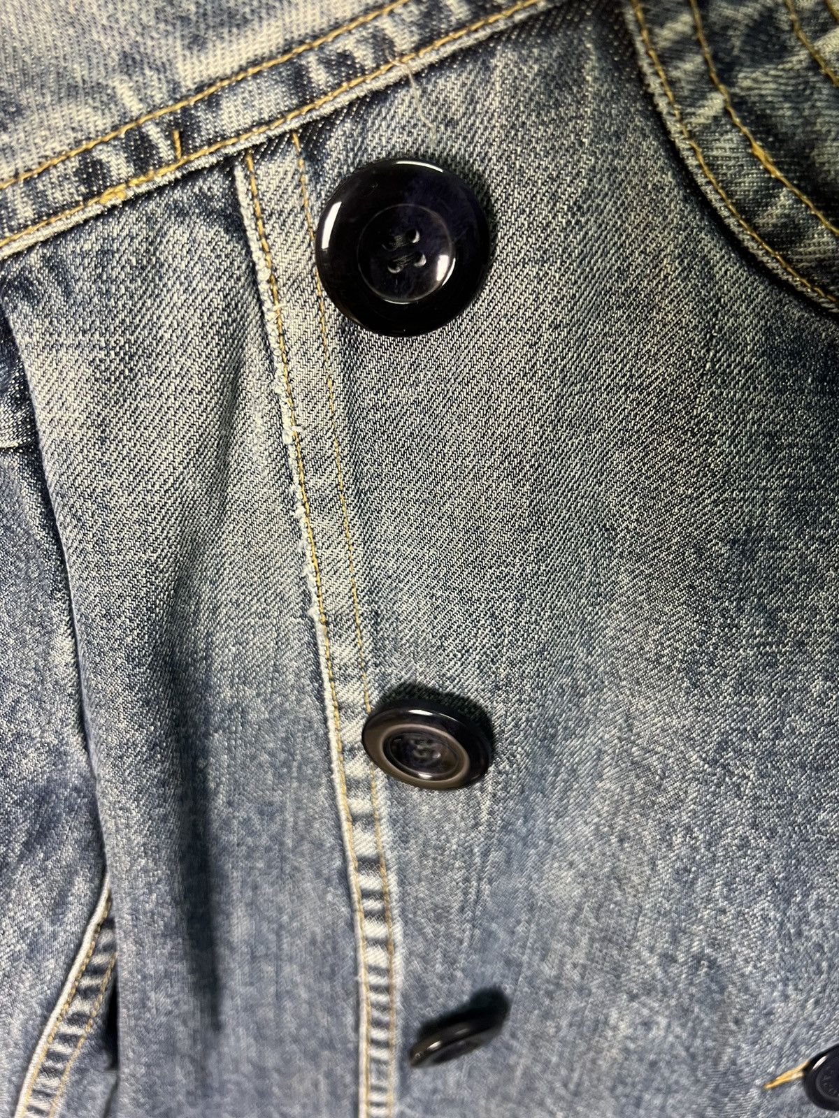 Marc Jacobs 🔥Marc Jacobs Double Breasted Denim Jacket Size S / US 4 / IT 40 - 10 Thumbnail