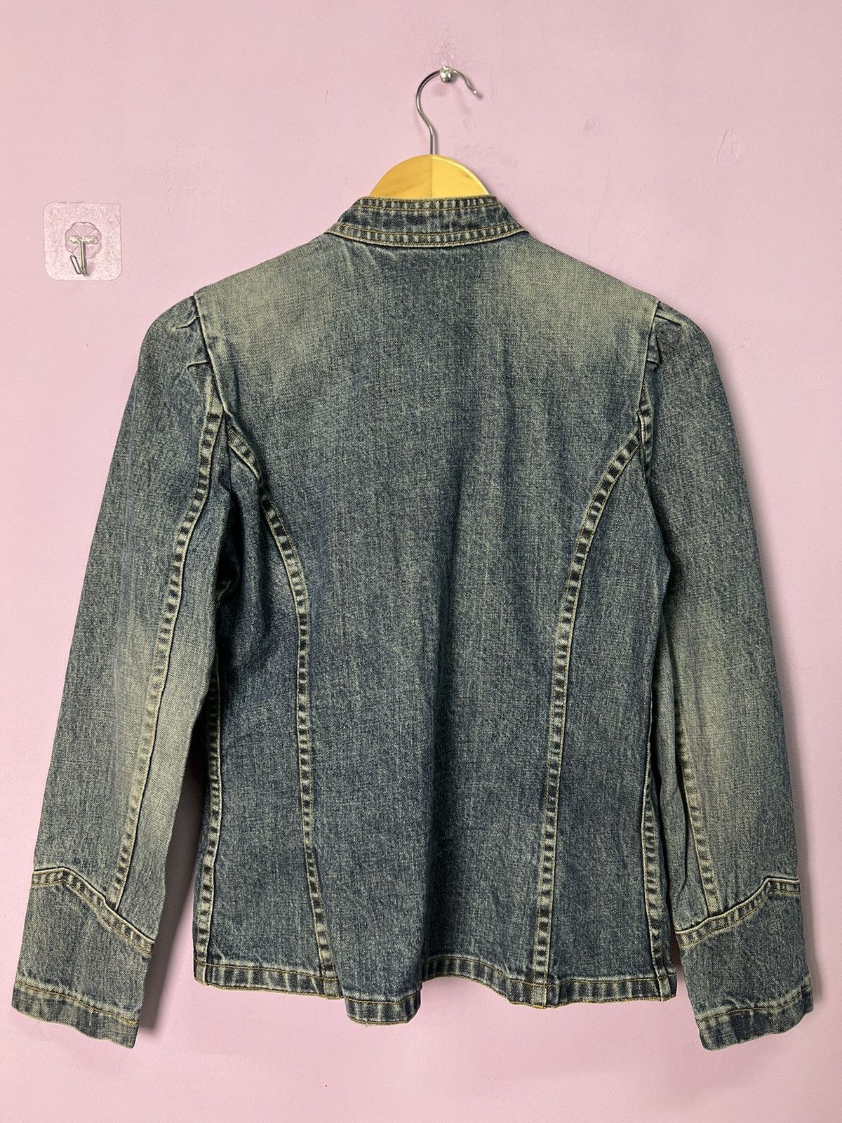 Marc Jacobs 🔥Marc Jacobs Double Breasted Denim Jacket Size S / US 4 / IT 40 - 4 Thumbnail