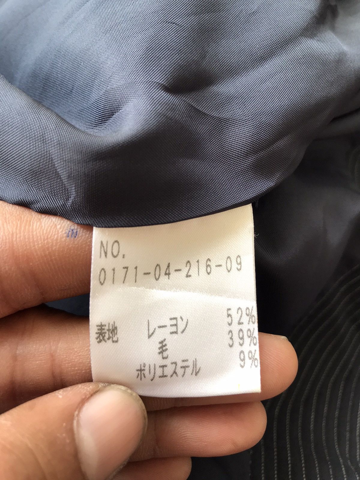 Vintage Made In Japan Workshop By Yohji Yamamoto Coat Blazer Jacket Size S / US 4 / IT 40 - 4 Thumbnail