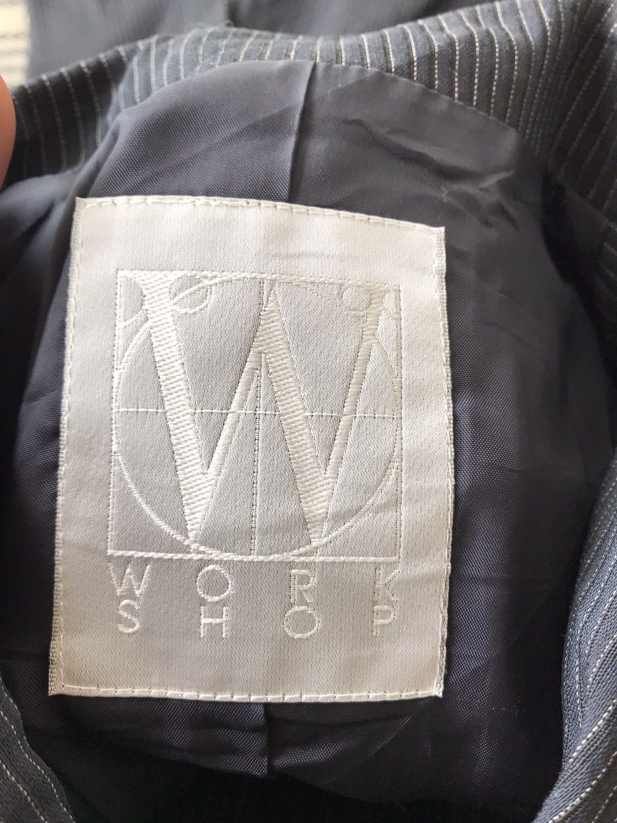 Vintage Made In Japan Workshop By Yohji Yamamoto Coat Blazer Jacket Size S / US 4 / IT 40 - 3 Thumbnail