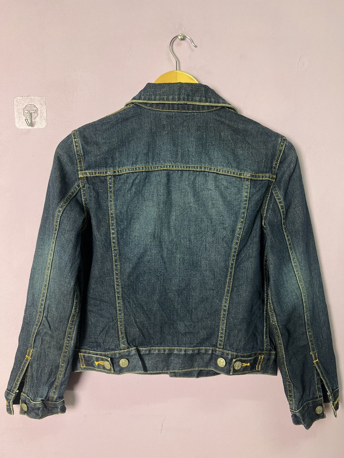 Japanese Brand 🔥Beautiful People Redline Denim Jacket Size S / US 4 / IT 40 - 3 Thumbnail