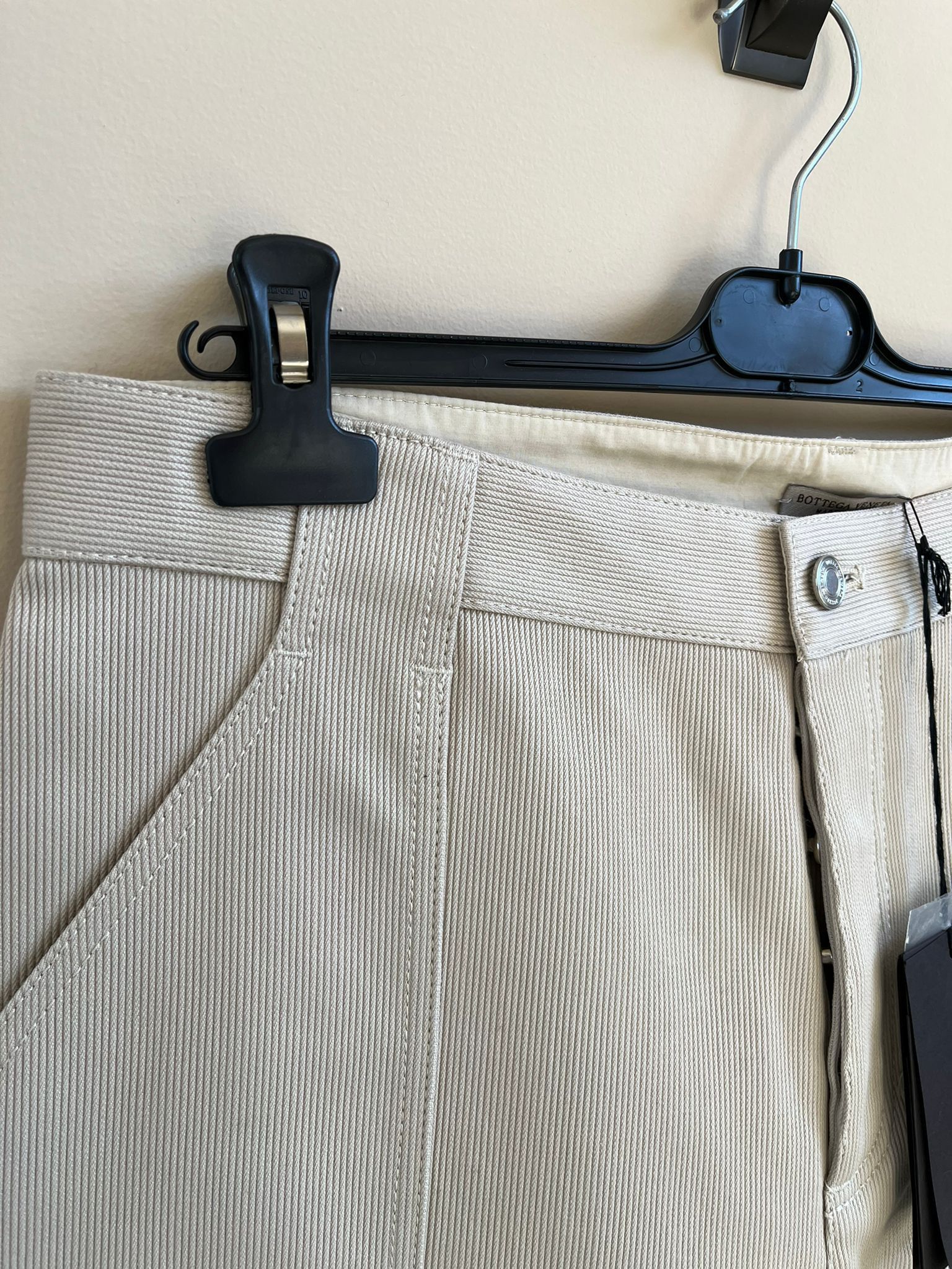 Bottega Veneta Stretched Cotton Pants in Panama Size US 34 / EU 50 - 10 Thumbnail