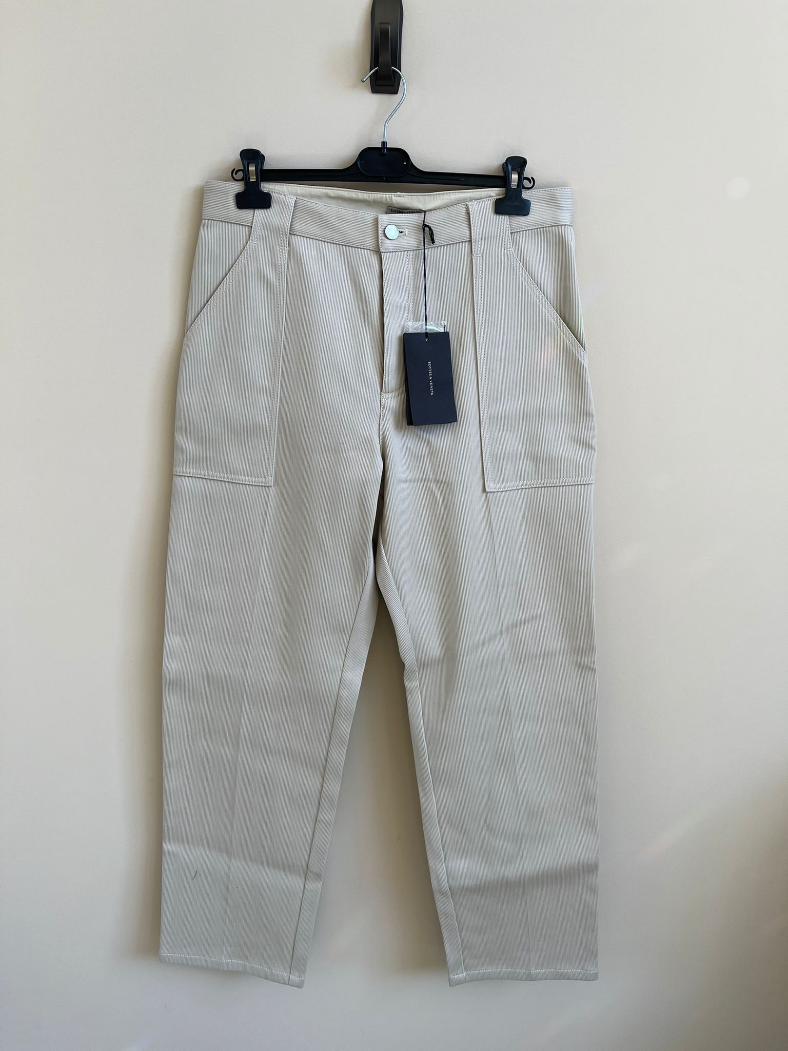 Bottega Veneta Stretched Cotton Pants in Panama Size US 34 / EU 50 - 9 Thumbnail