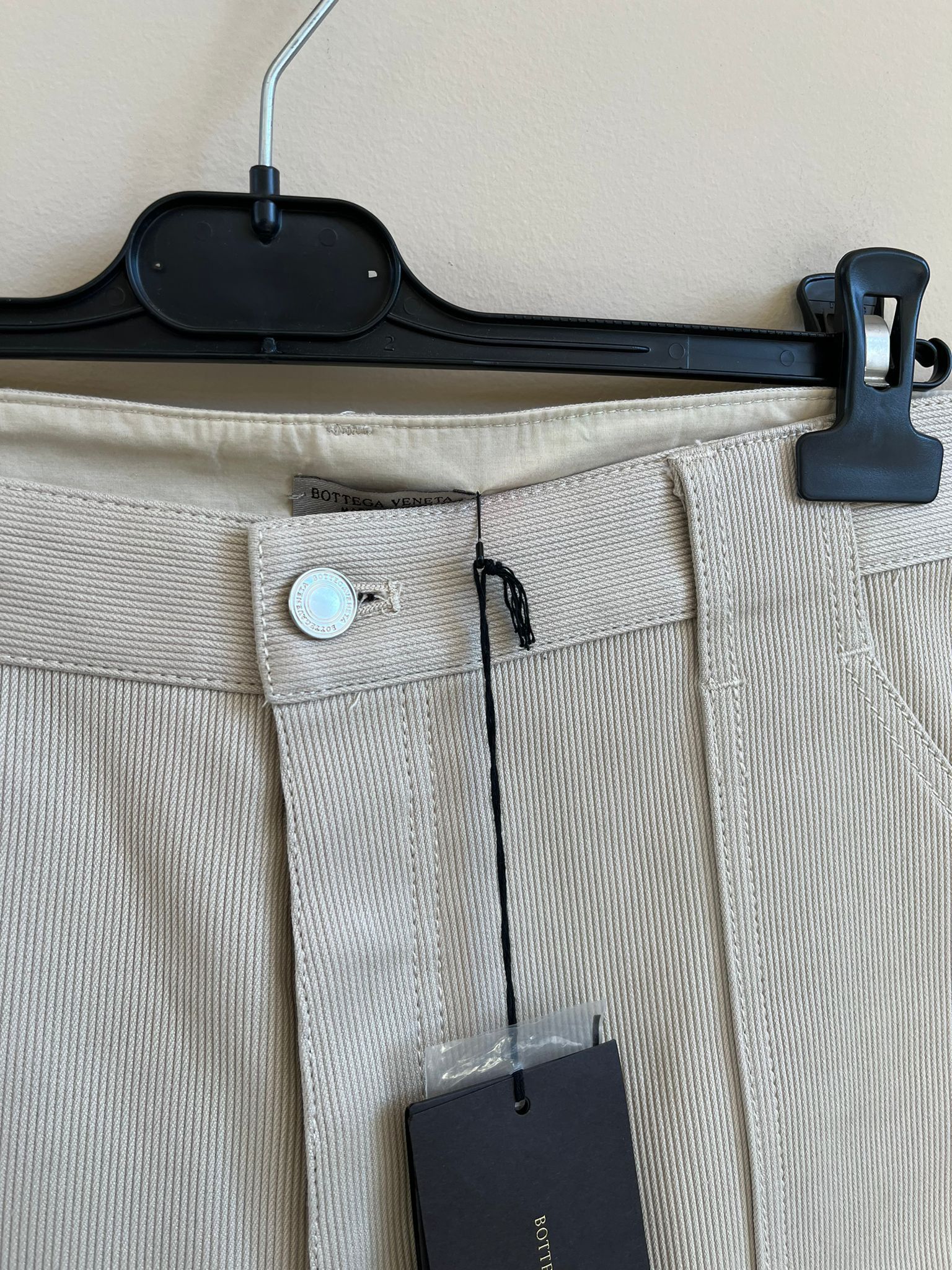 Bottega Veneta Stretched Cotton Pants in Panama Size US 34 / EU 50 - 13 Thumbnail