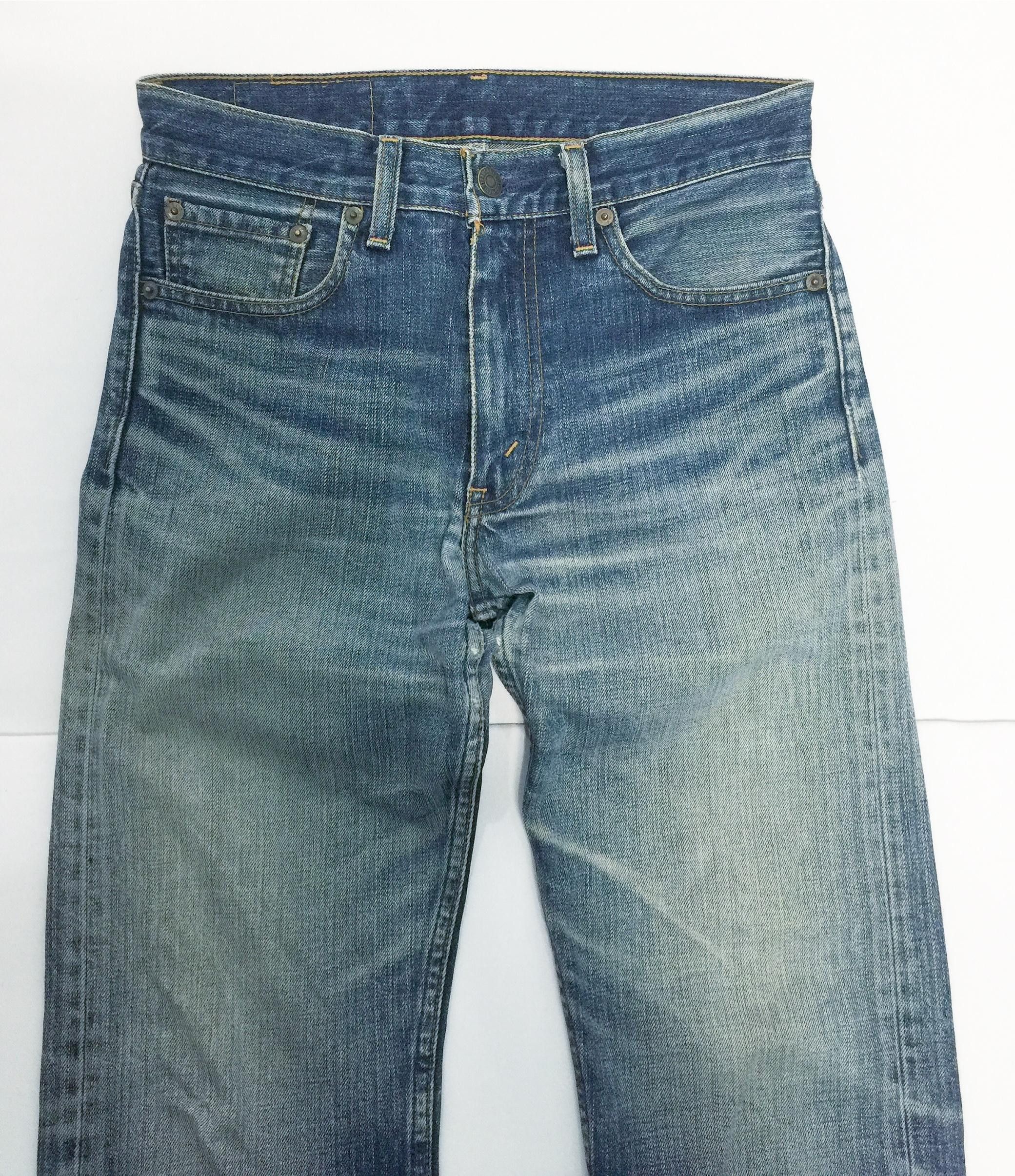 Levi's Rare Levi's 505 Flare Denim Jeans Made in Japan Size US 28 / EU 44 - 2 Thumbnail