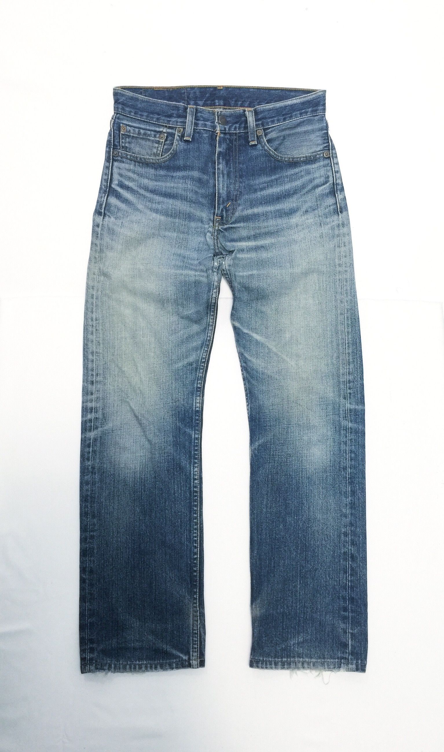 Levi's Rare Levi's 505 Flare Denim Jeans Made in Japan Size US 28 / EU 44 - 1 Thumbnail