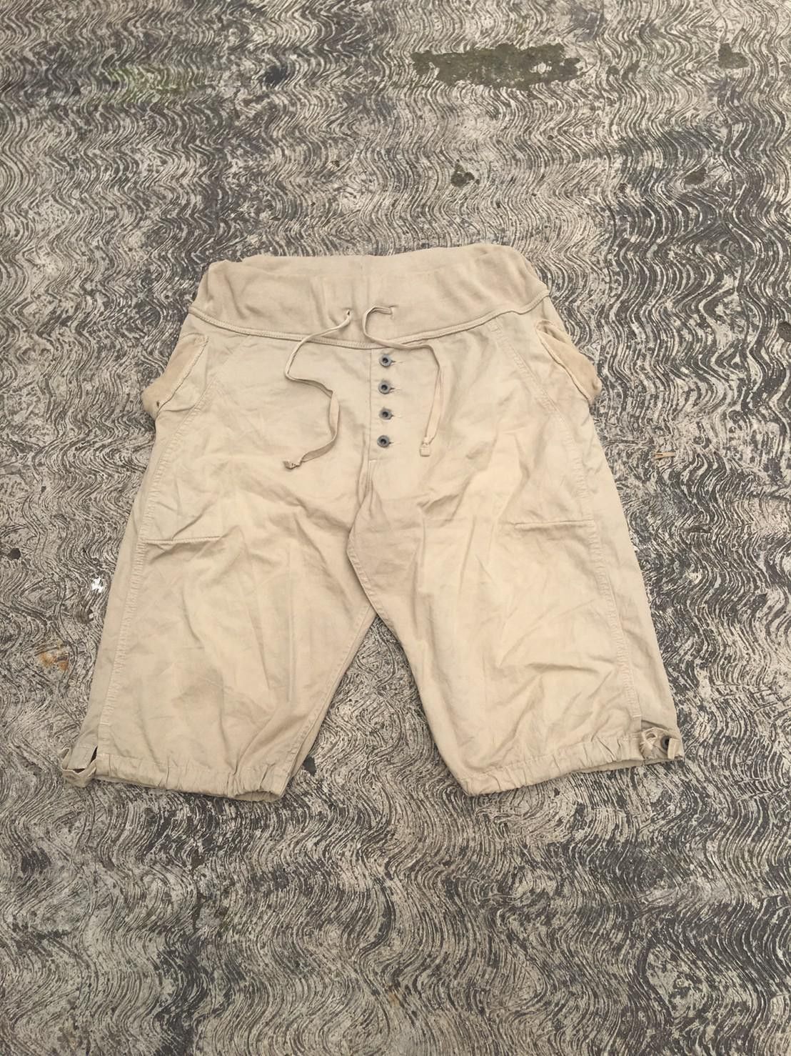 image of Kapital + Advantage Short Pants in Khaki, Men's (Size 33)