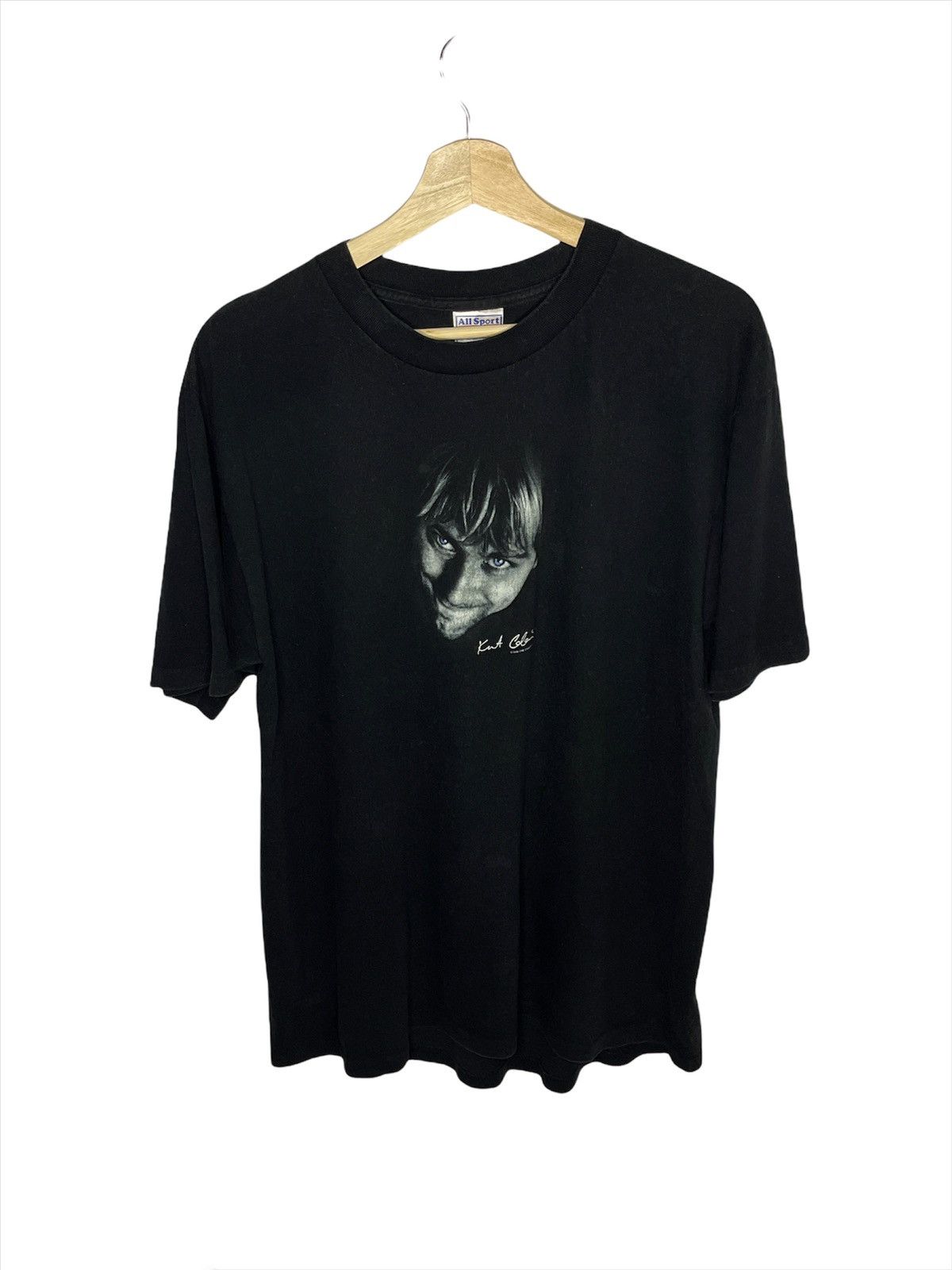 Nirvana × Vintage Vintage Kurt Cobain T-Shirt Size US L / EU 52-54 / 3 - 1 Thumbnail