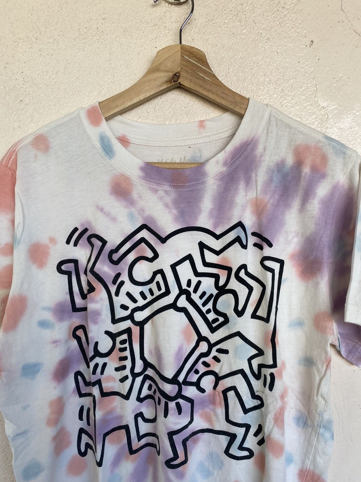 Keith Haring Tiedye Keith Haring Pop Art Tees Size US M / EU 48-50 / 2 - 3 Thumbnail