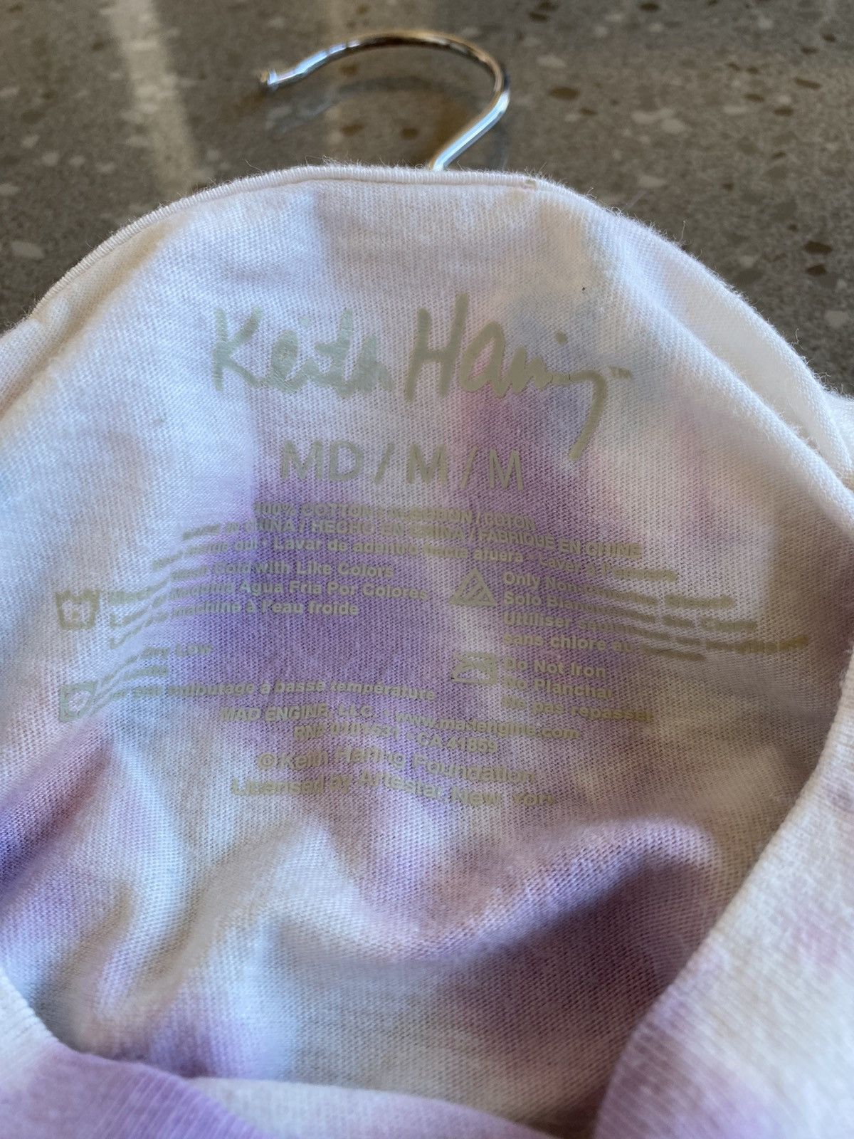 Keith Haring Tiedye Keith Haring Pop Art Tees Size US M / EU 48-50 / 2 - 4 Thumbnail