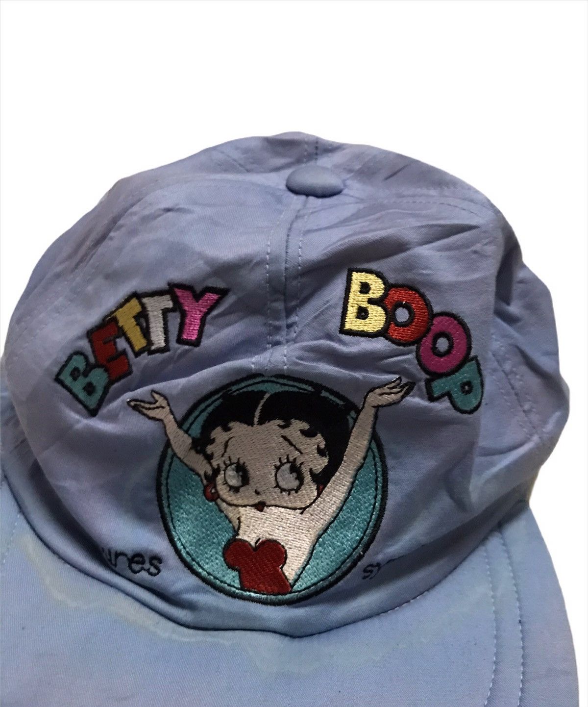 Betty boop embroidery cap