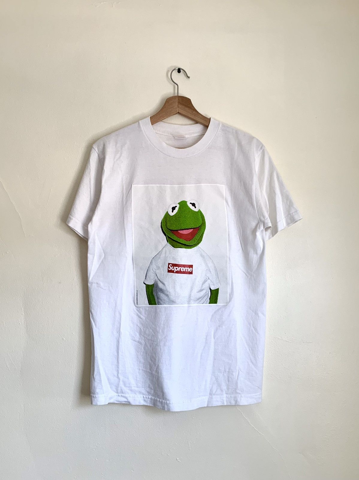 Supreme kermit cheap tee grailed