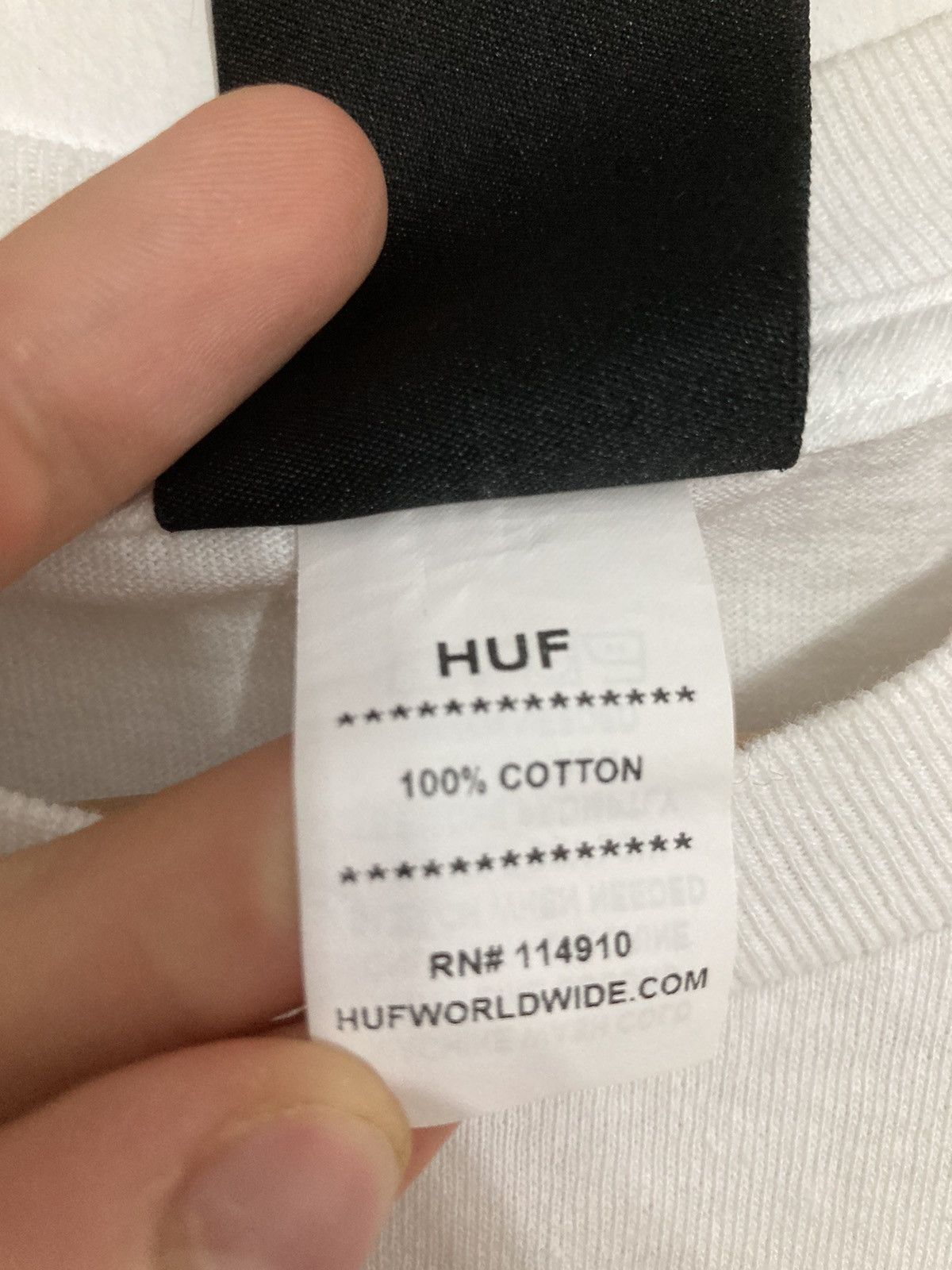Huf Huf Skateboards Vintage Longsleeve Logo USA Size US S / EU 44-46 / 1 - 7 Thumbnail