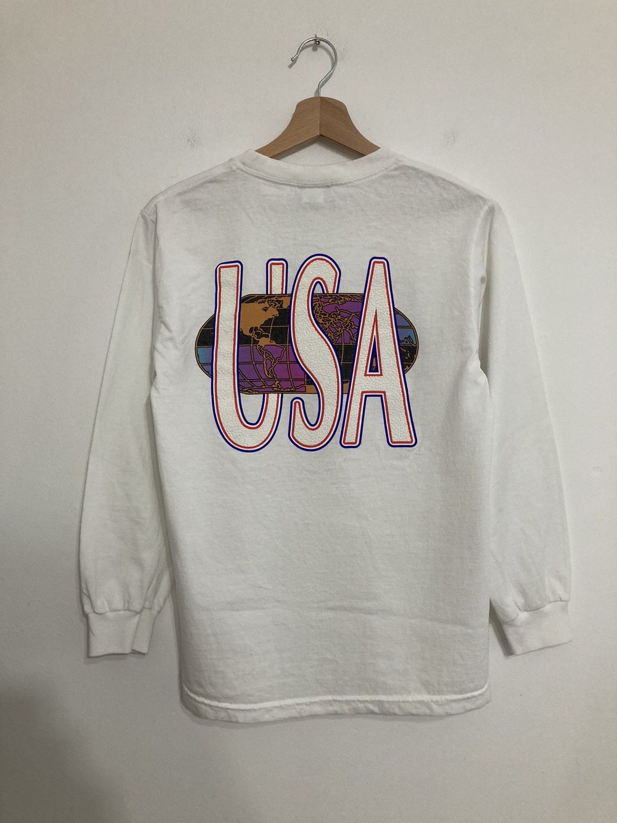 Huf Huf Skateboards Vintage Longsleeve Logo USA Size US S / EU 44-46 / 1 - 2 Thumbnail