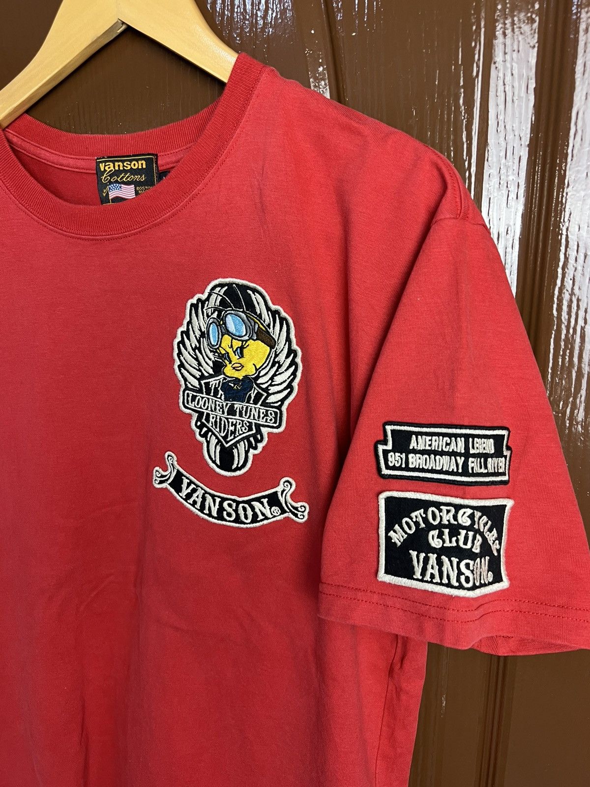 Vanson Leathers 🔥Rare Vanson Leathers x Looney Tunes Riders Tees Size US M / EU 48-50 / 2 - 10 Thumbnail
