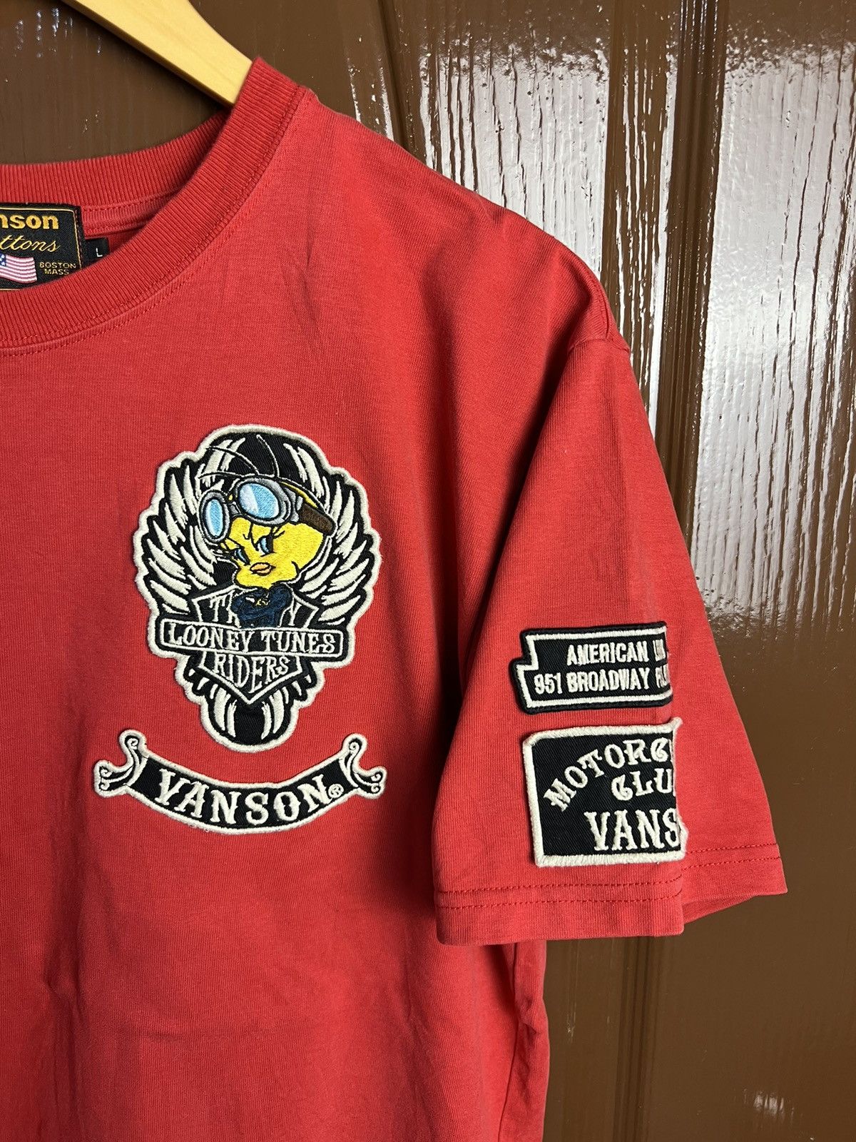 Vanson Leathers 🔥Rare Vanson Leathers x Looney Tunes Riders Tees Size US M / EU 48-50 / 2 - 5 Thumbnail