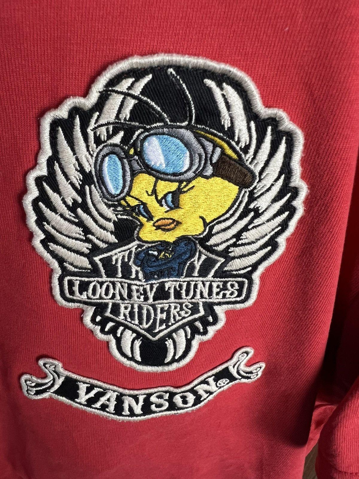 Vanson Leathers 🔥Rare Vanson Leathers x Looney Tunes Riders Tees Size US M / EU 48-50 / 2 - 11 Thumbnail