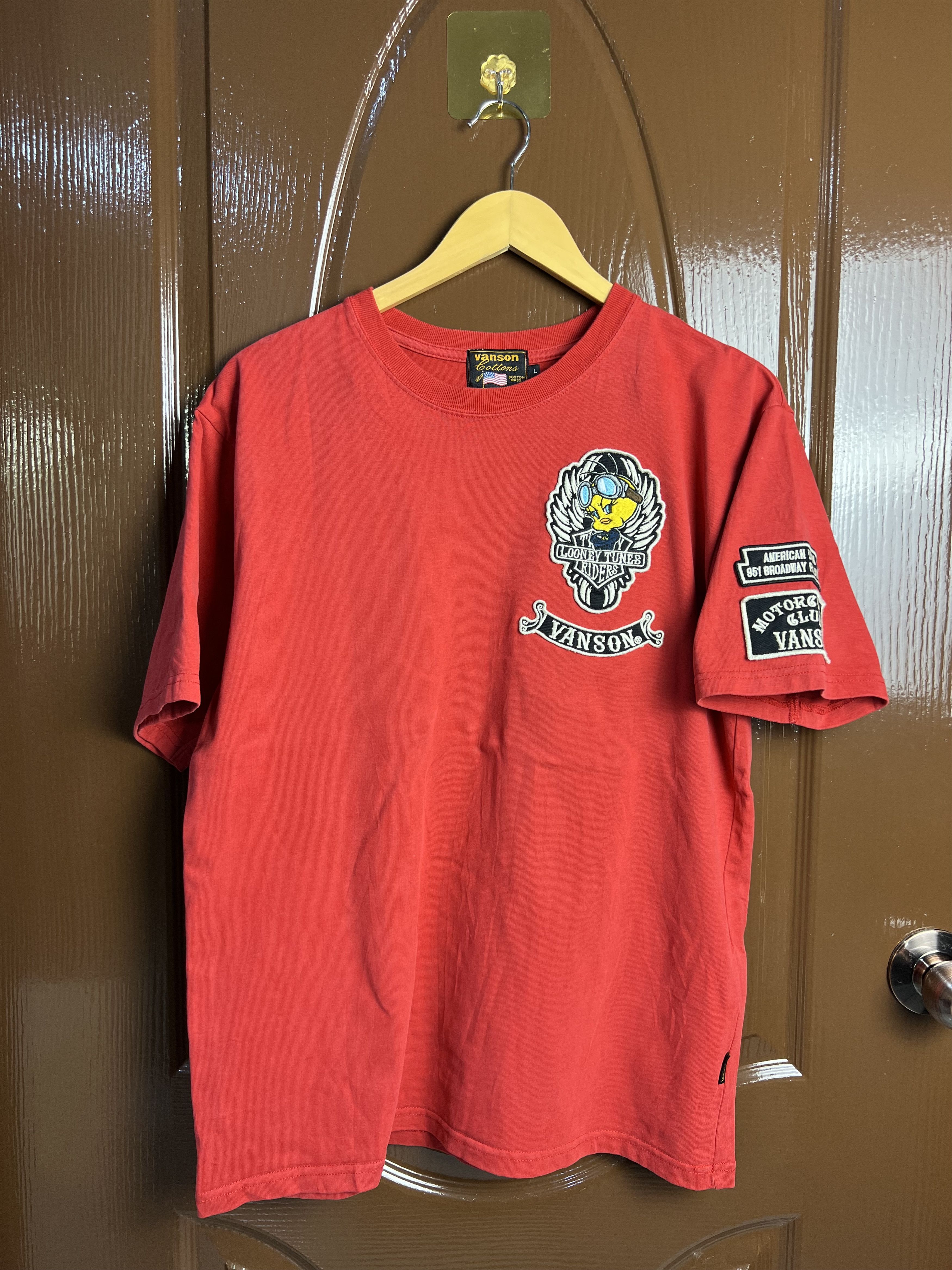 Vanson Leathers 🔥Rare Vanson Leathers x Looney Tunes Riders Tees Size US M / EU 48-50 / 2 - 21 Thumbnail