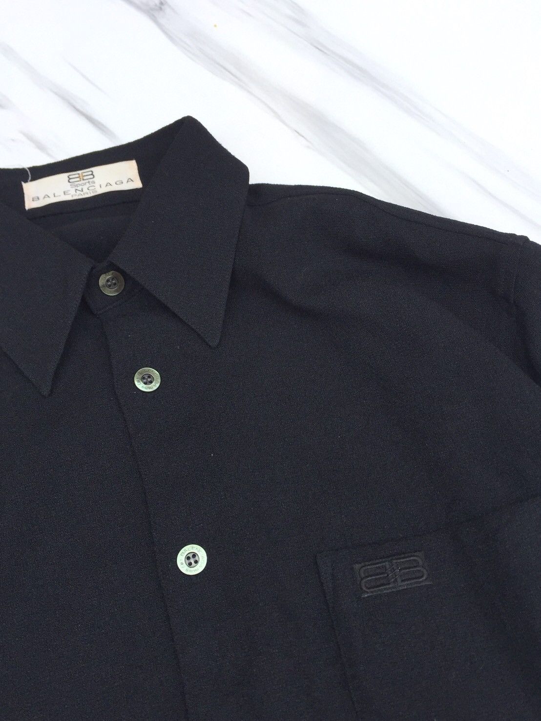 Balenciaga vintage balenciaga sports shirt Size US L / EU 52-54 / 3 - 3 Thumbnail