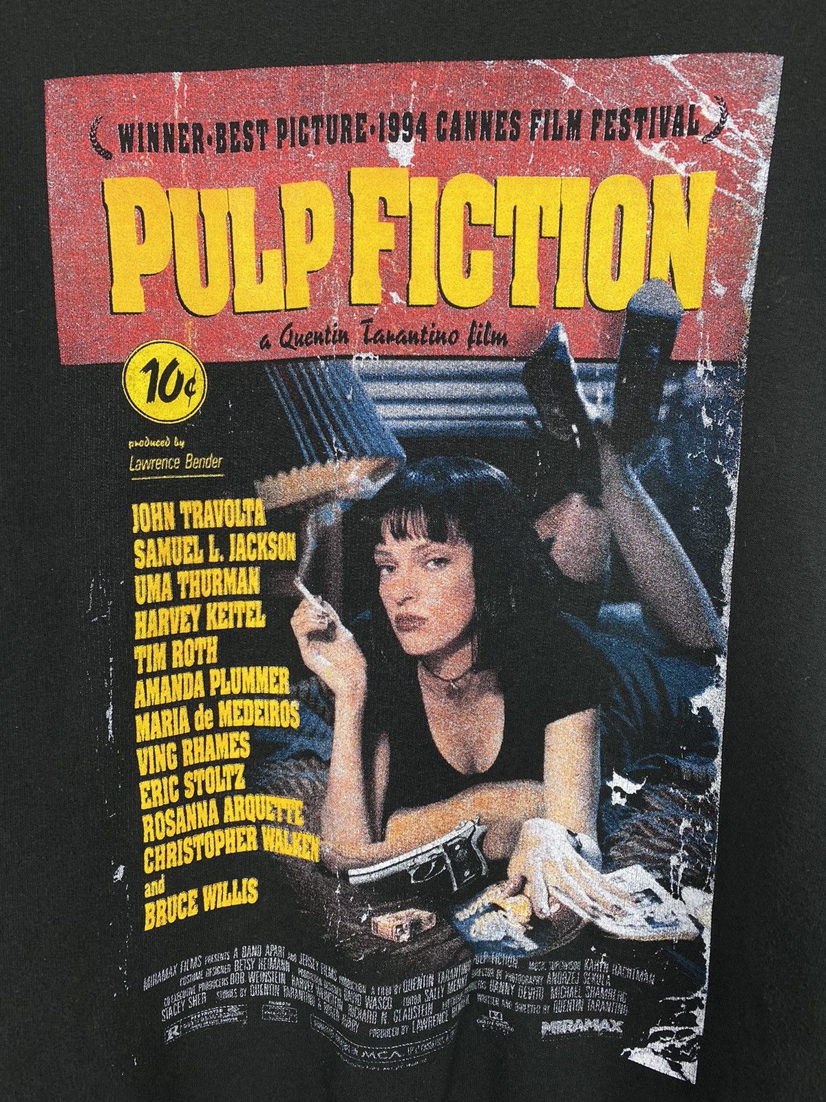 Vintage Pulp Fiction Sweatshirt Quentin Tarantino Kill Bill Driver Size US M / EU 48-50 / 2 - 2 Thumbnail
